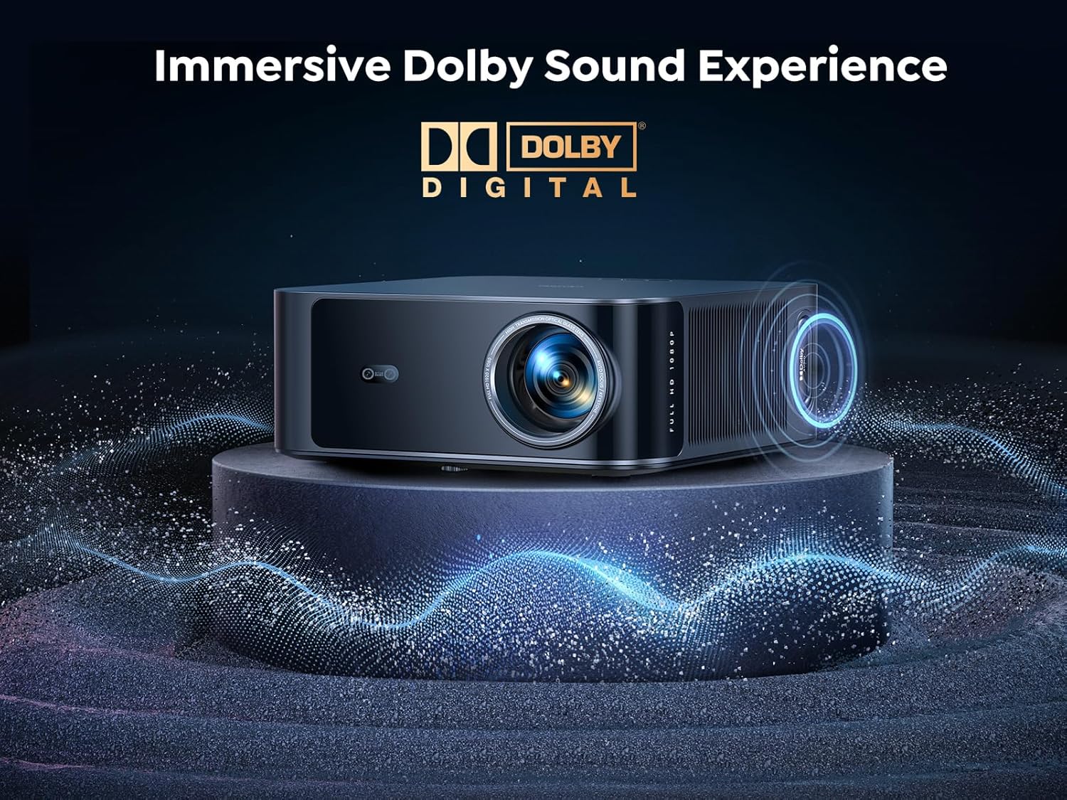 TOPTRO High-Brightness Projectors Smart Projector with 1400 ANSI Lumens, NEW - Image 7