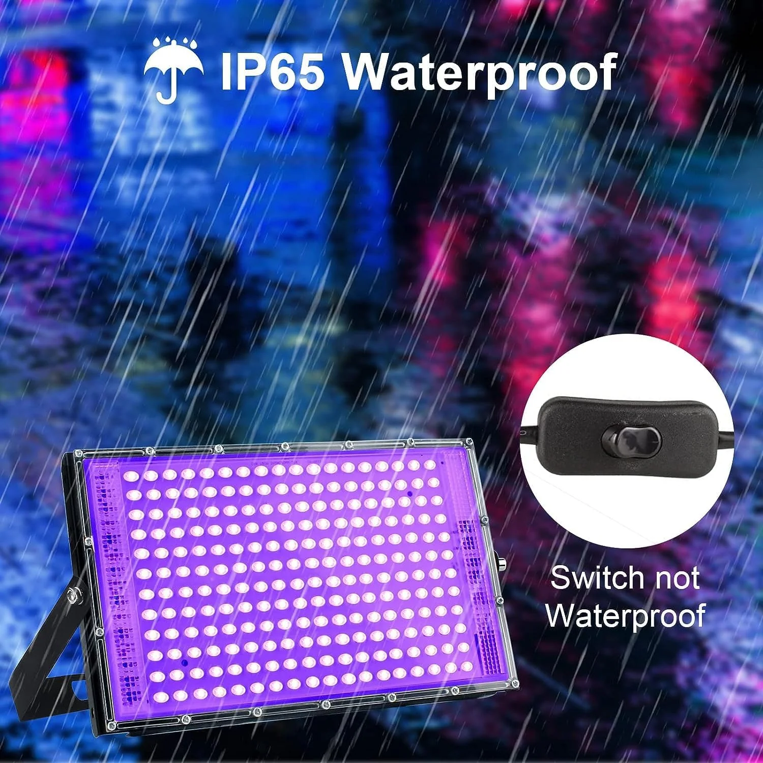 150W Black LED Aquarium Lighting Fixtures, 2-Pack, Waterproof IP65 NEW - Image 5