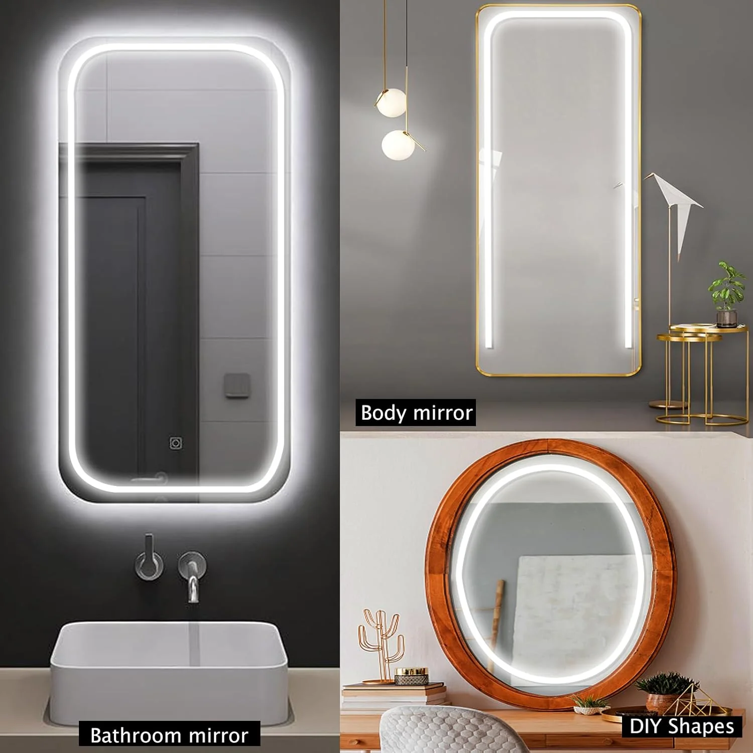 Blikshin 10FT LED Vanity Mirror Lights Dimmable Makeup Lighting White Size NEW - Image 5