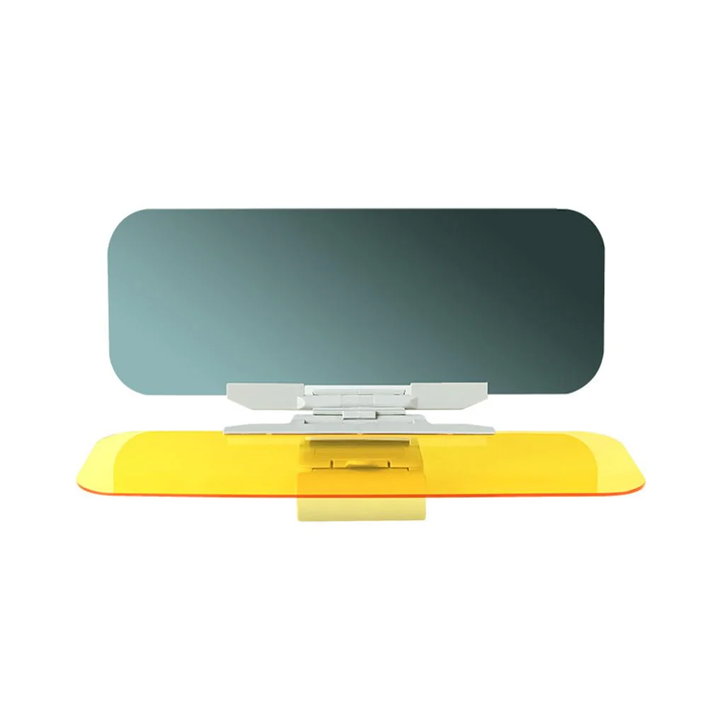 Adjustable Yellow Sun Visors Sun Visor Glare Shield 31.5x12cm NEW