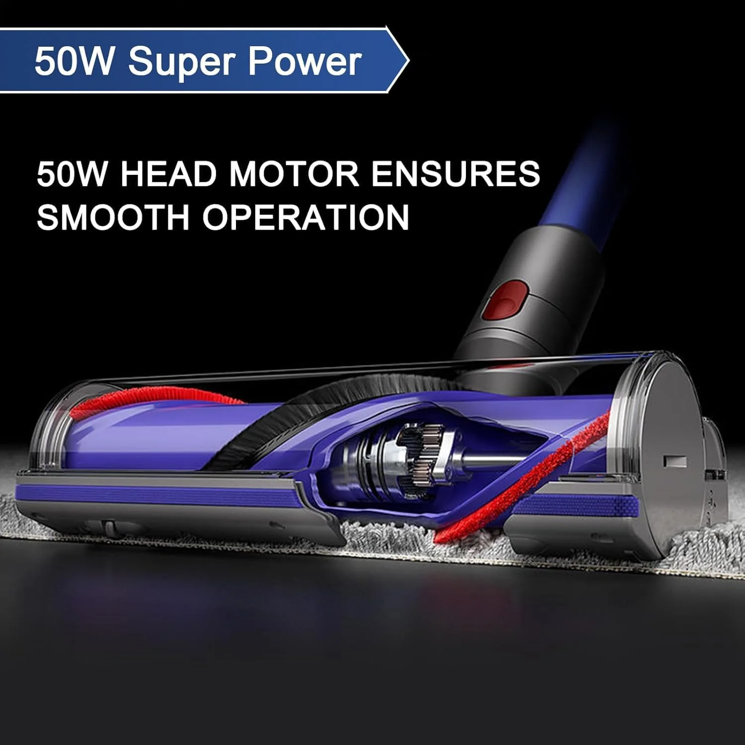 Replacement Parts Roller Motorhead Cleaner for Dyson V7 V8 V10 V11 Grey NEW - Image 3