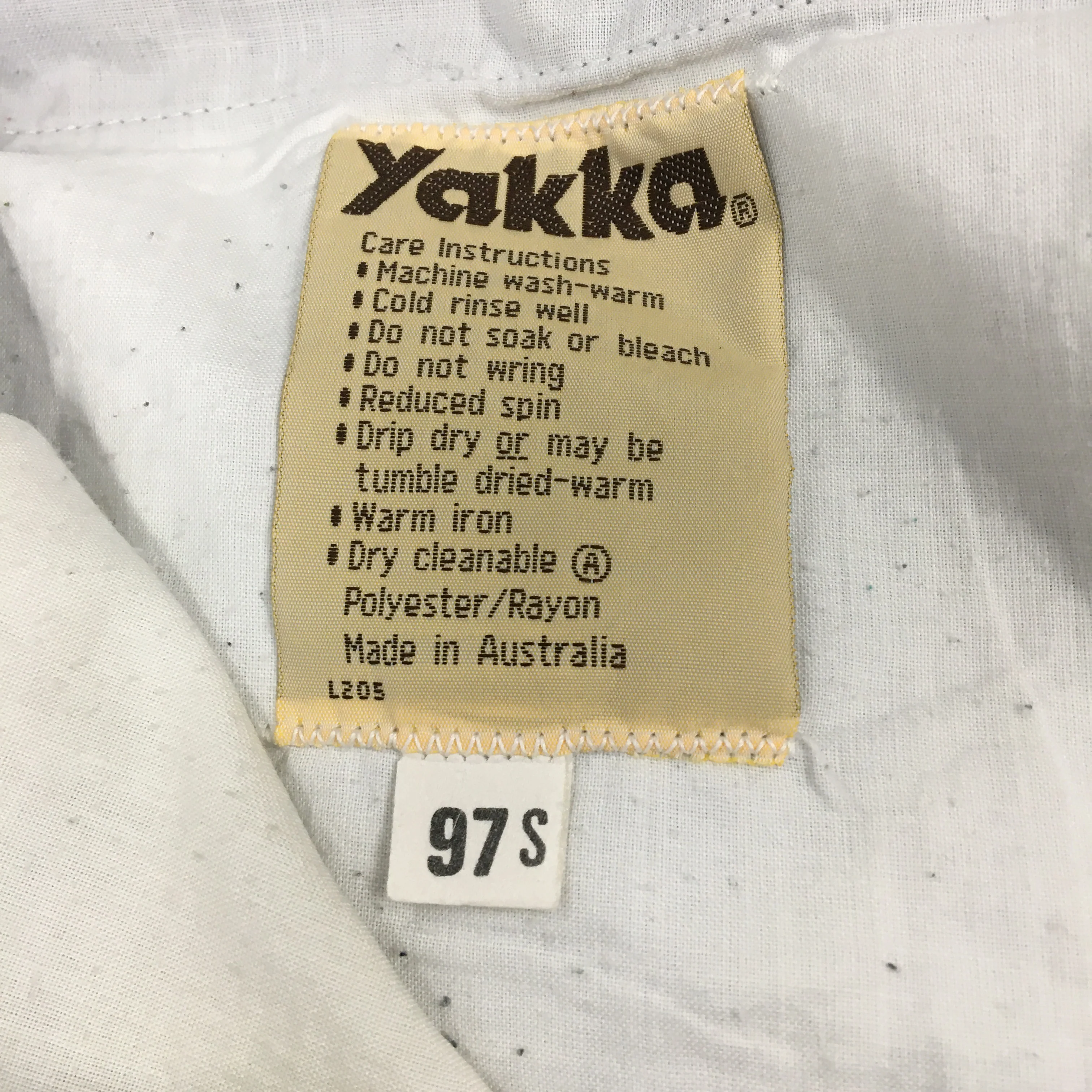 Hard Yakka Gray Polyester Rayon Workwear Trousers Mens Size 97S - Image 4
