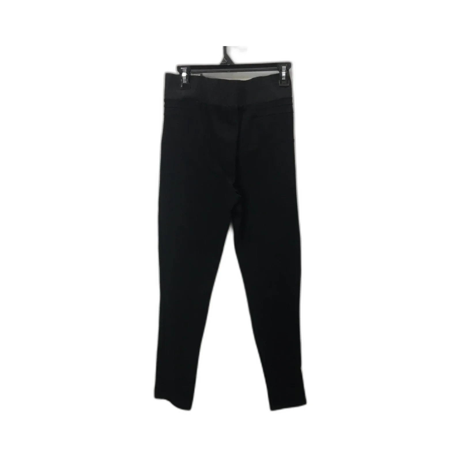 Zara Women's Black Cotton Leggings Comfortable Stretchy Fit Size L - Image 2