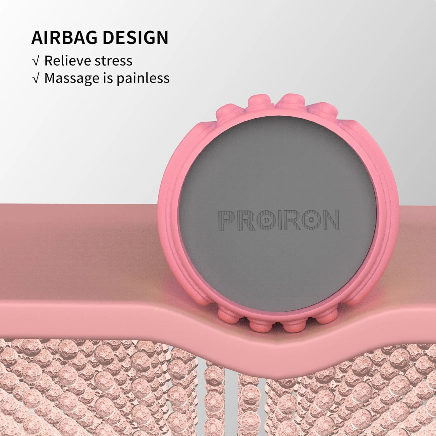 PROIRON Foam Roller Patented Medium Density Soft Touch Balance Trainer Pink NEW - Image 4