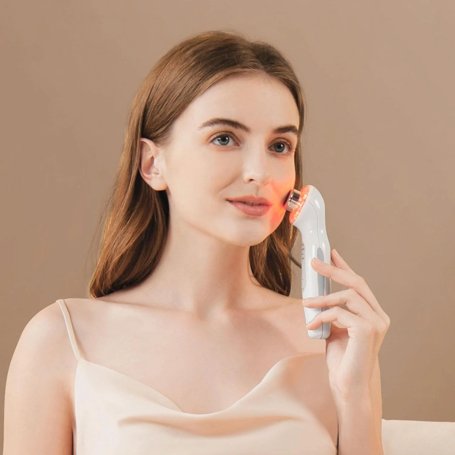 Project E Beauty Photon Wrinkle & Anti-Aging LED Light Therapy Device White NEW - Image 8