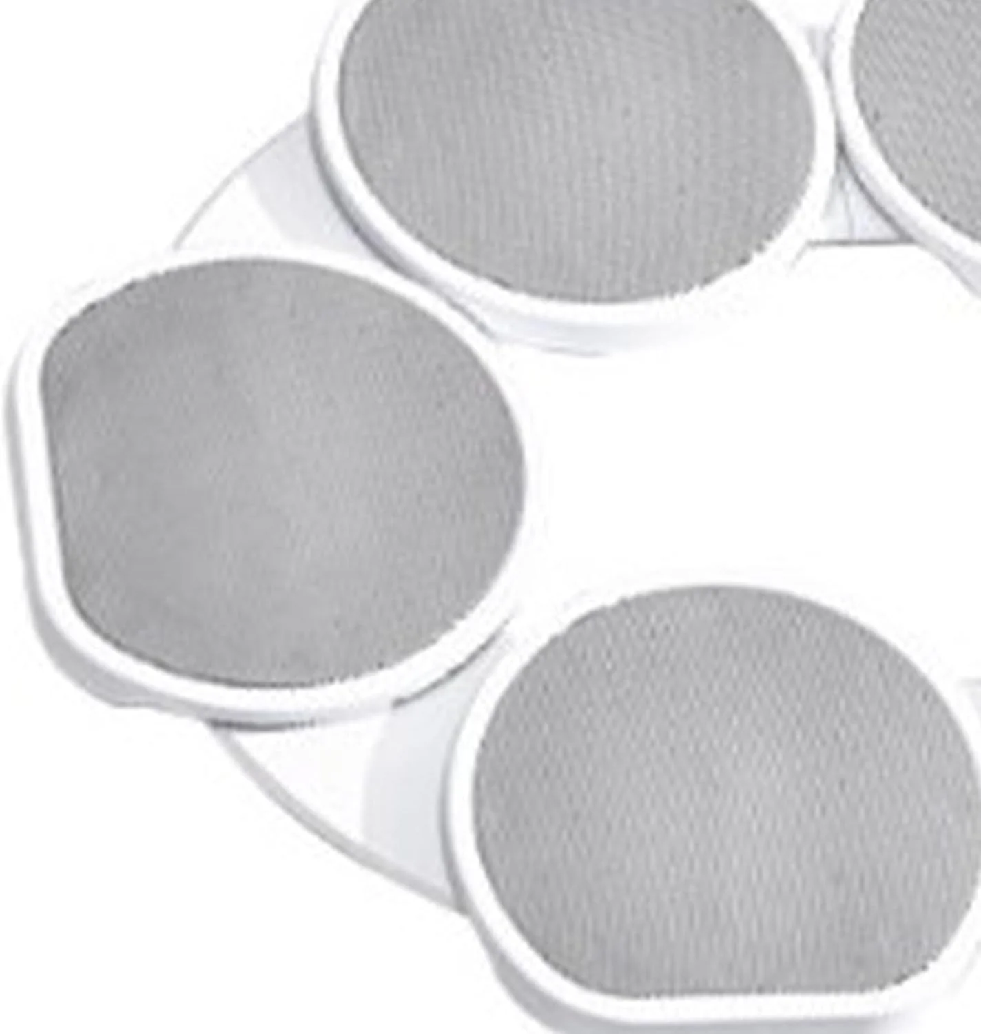 Jiawu 10-Inch Rotating Lazy Susan Turntable Dining Table Organizer White NEW - Image 7
