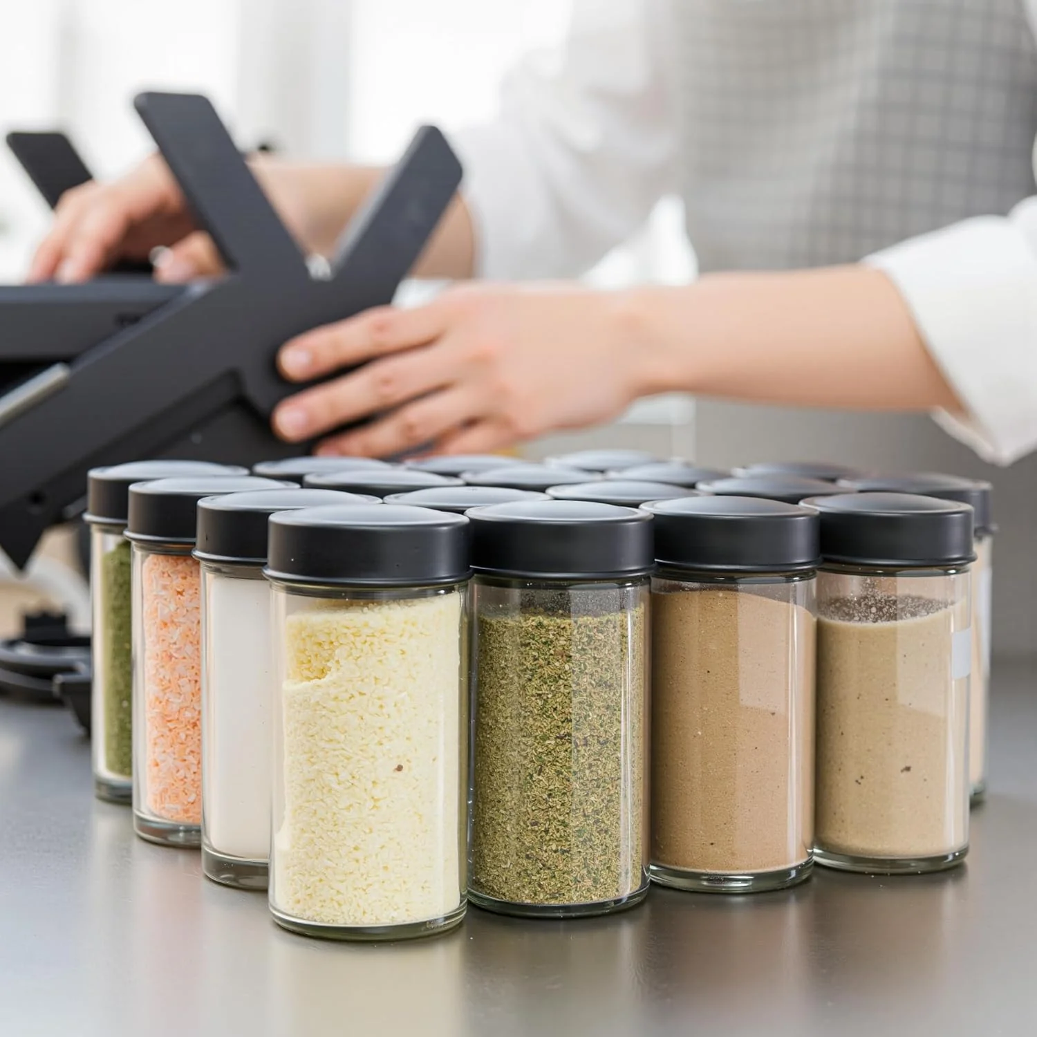 Aijohnny Rotating Spice Rack Organizer Revolving Carousel Seasoning Storage NEW - Image 7