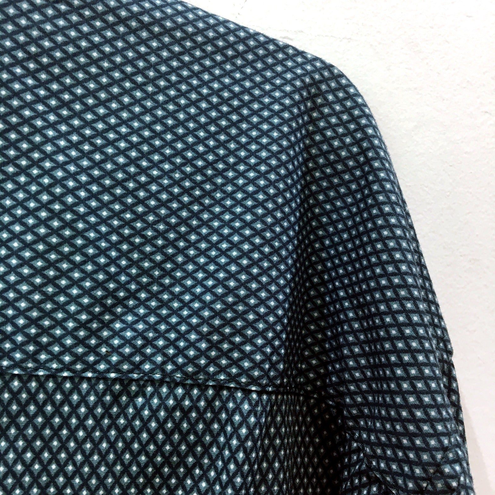 Johnny Bigg Patterned Button-Down Dress Shirt Mens Black White Size 5XL - Image 3