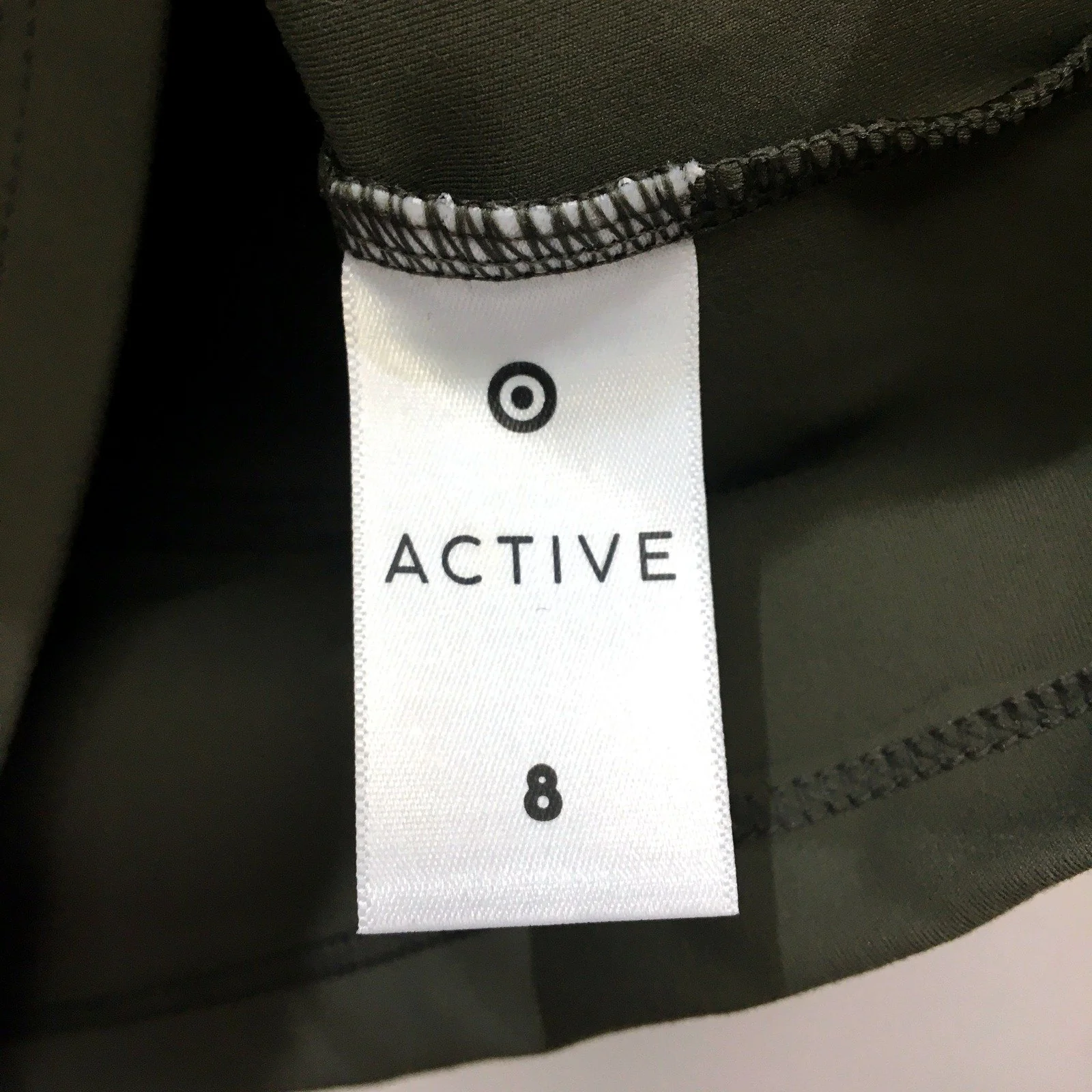Active Target Womens Olive Green Pullover Sweatshirt Comfortable Activewear Sz 8 - Image 3