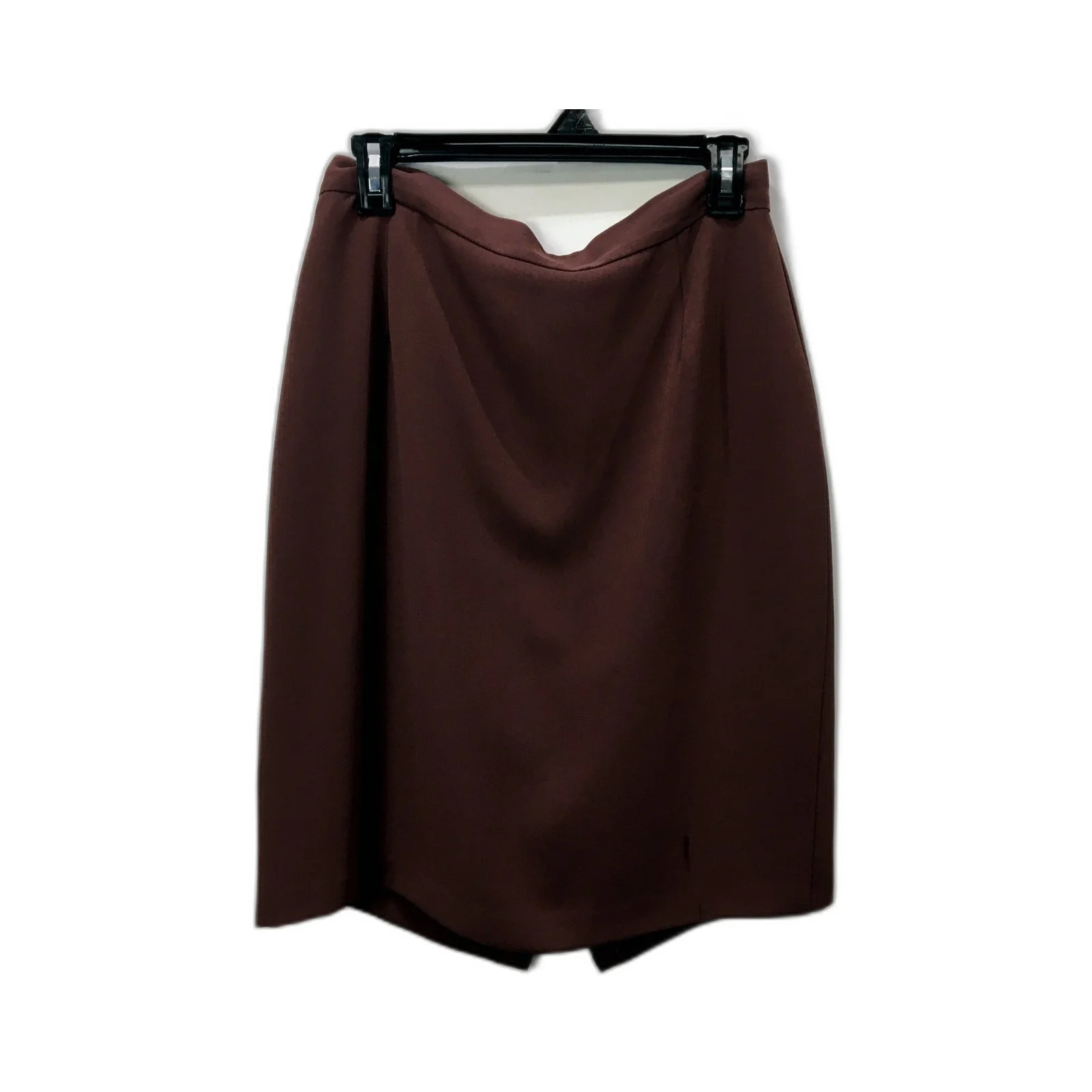 Womens Solo Designs Brown Polyester Pencil Skirt for Size 14