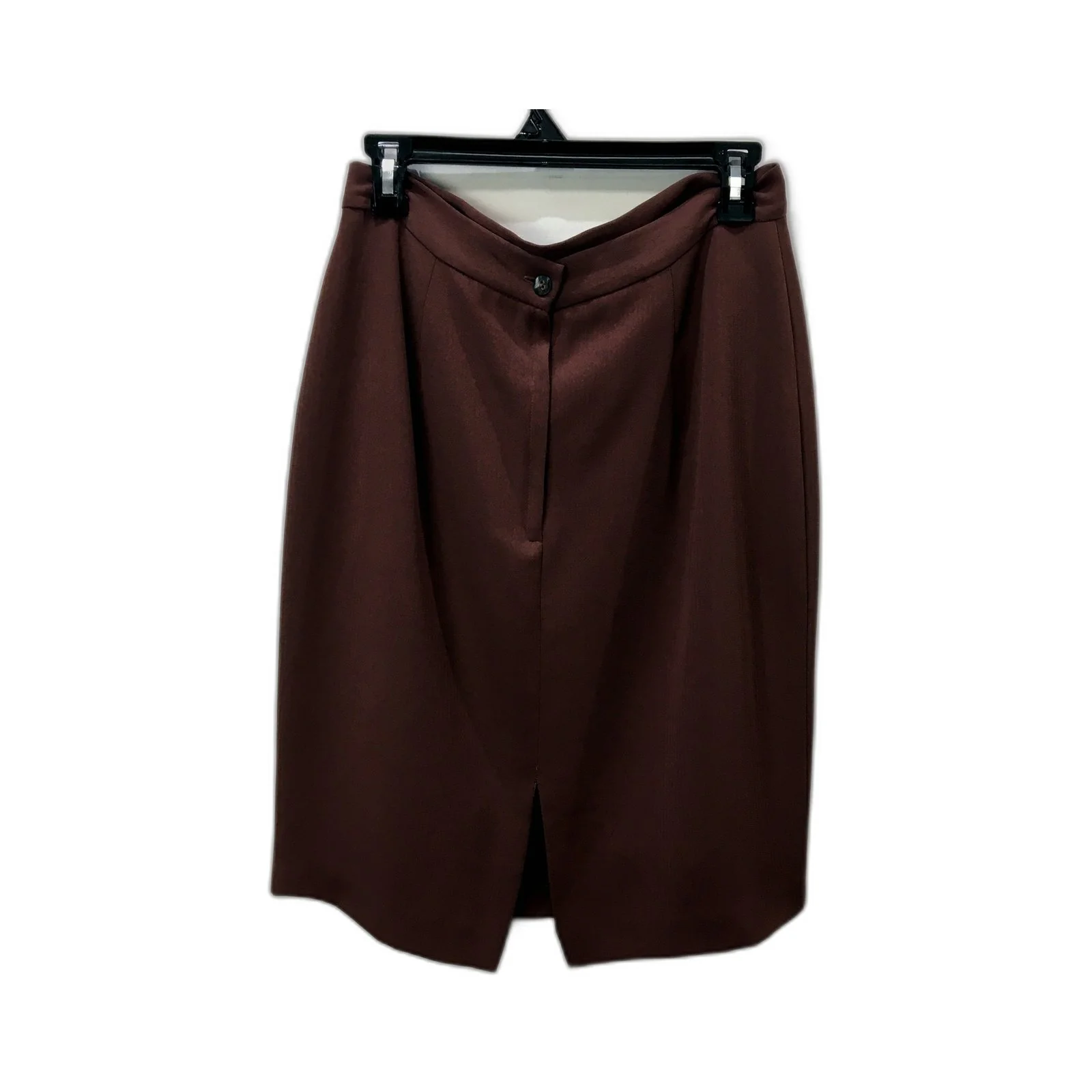 Womens Solo Designs Brown Polyester Pencil Skirt for Size 14 - Image 2