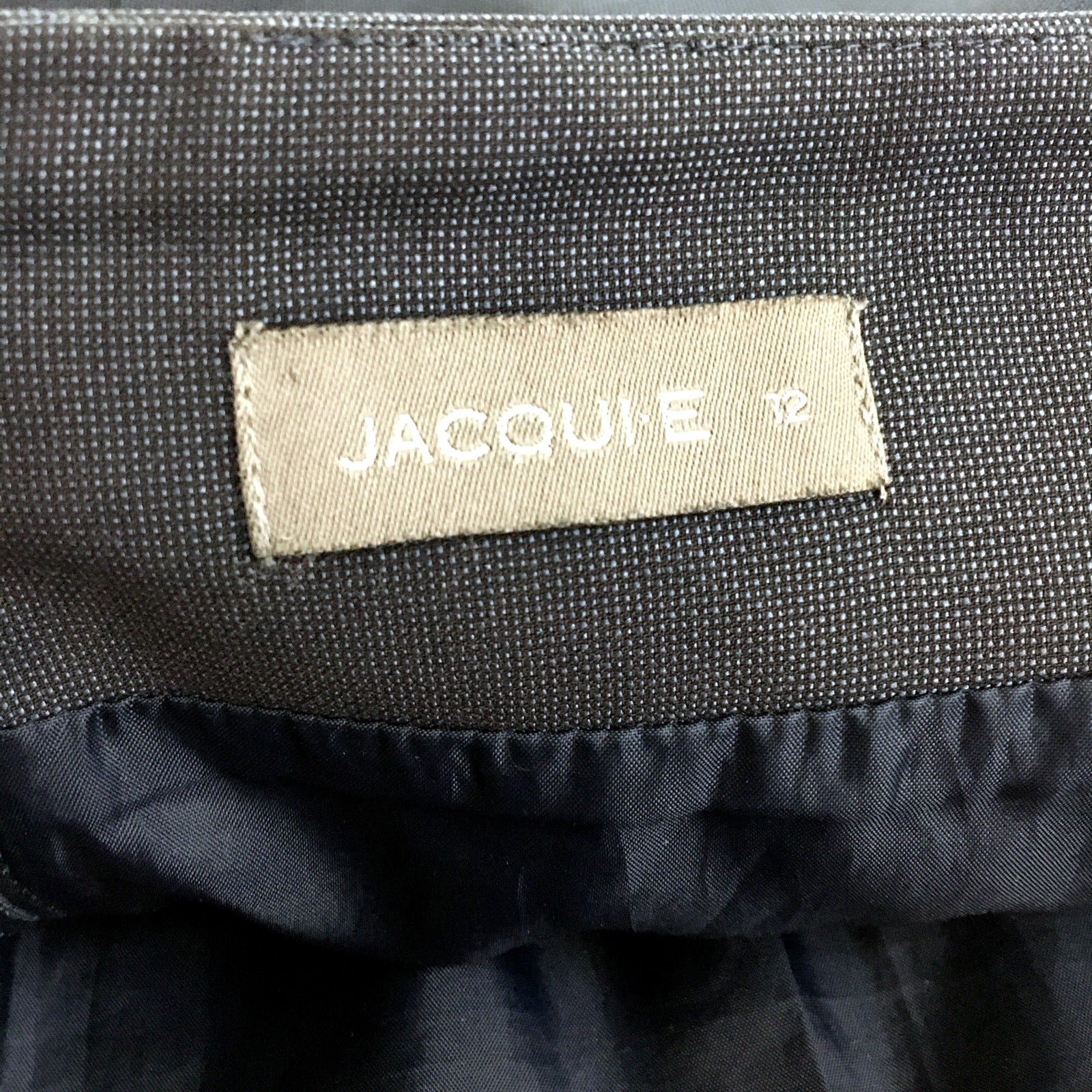 Jacquie Womens Pleated Skirt Elegant Versatile Comfortable Black Attire Size 12 - Image 7