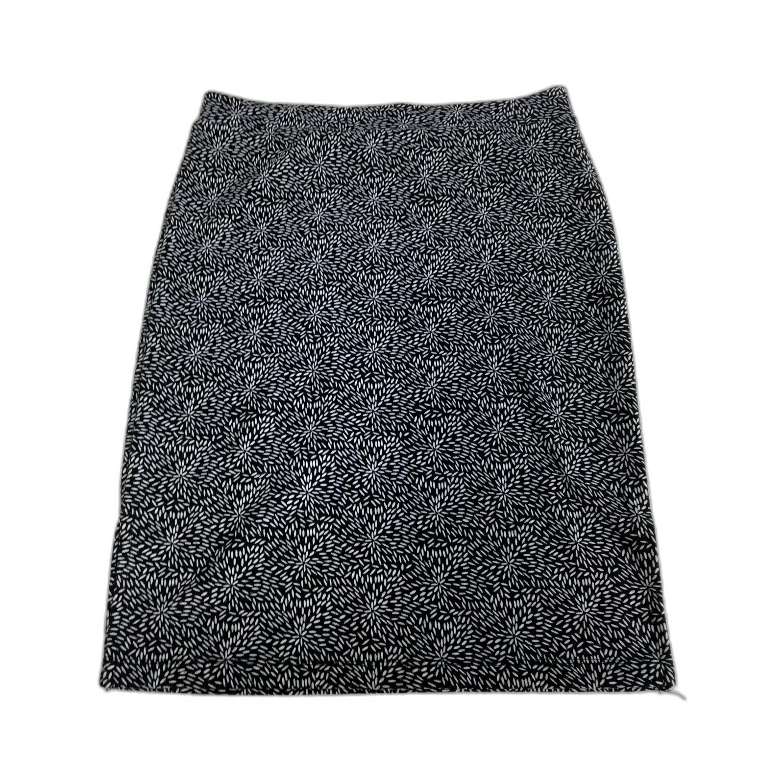 ed.it.ed Floral Print Black and White Skirt for Casual Wear Womens Size 8