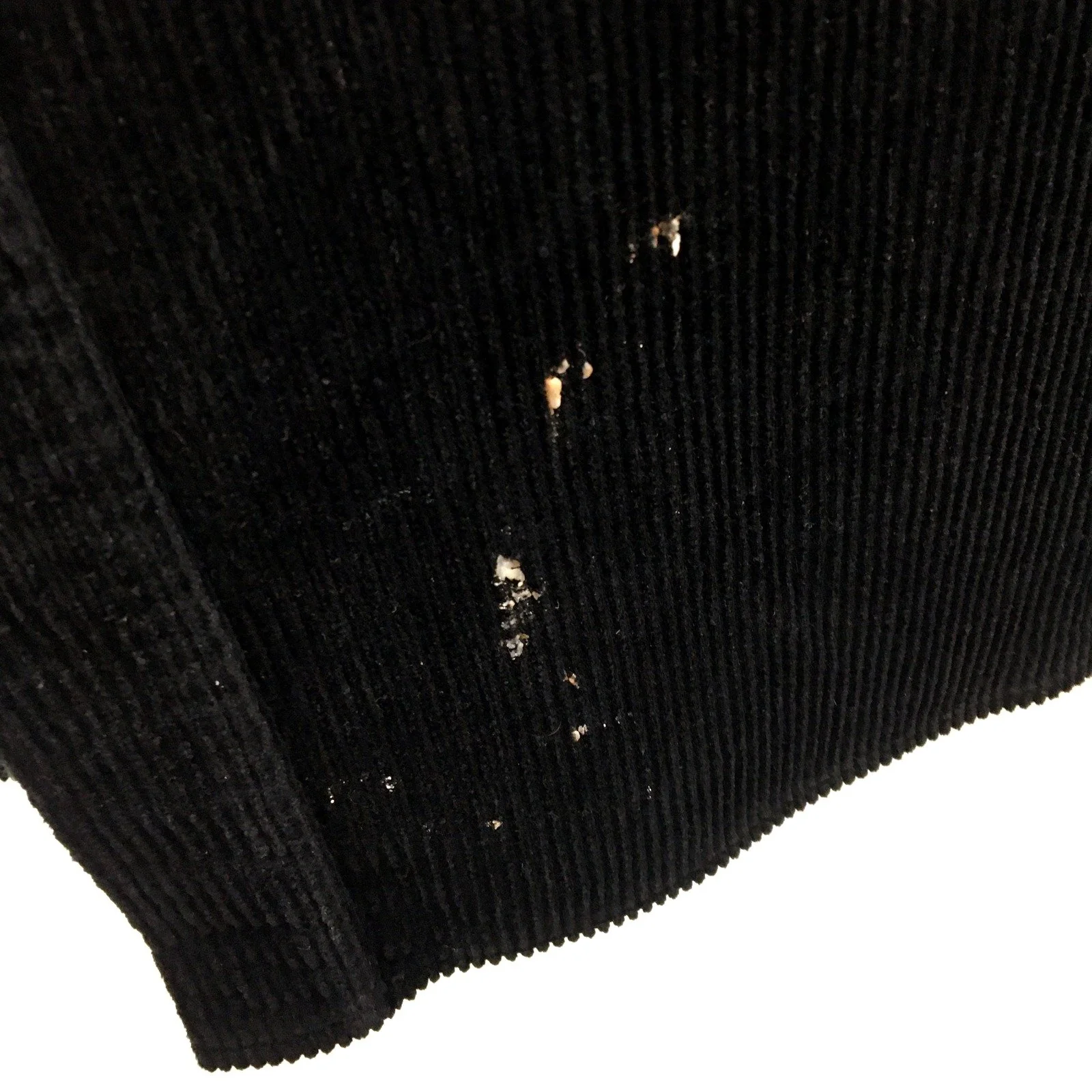 Johnny Bigg Mens Button down, Corduroy Comfortable Cotton Blend Black Size 3XL - Image 3