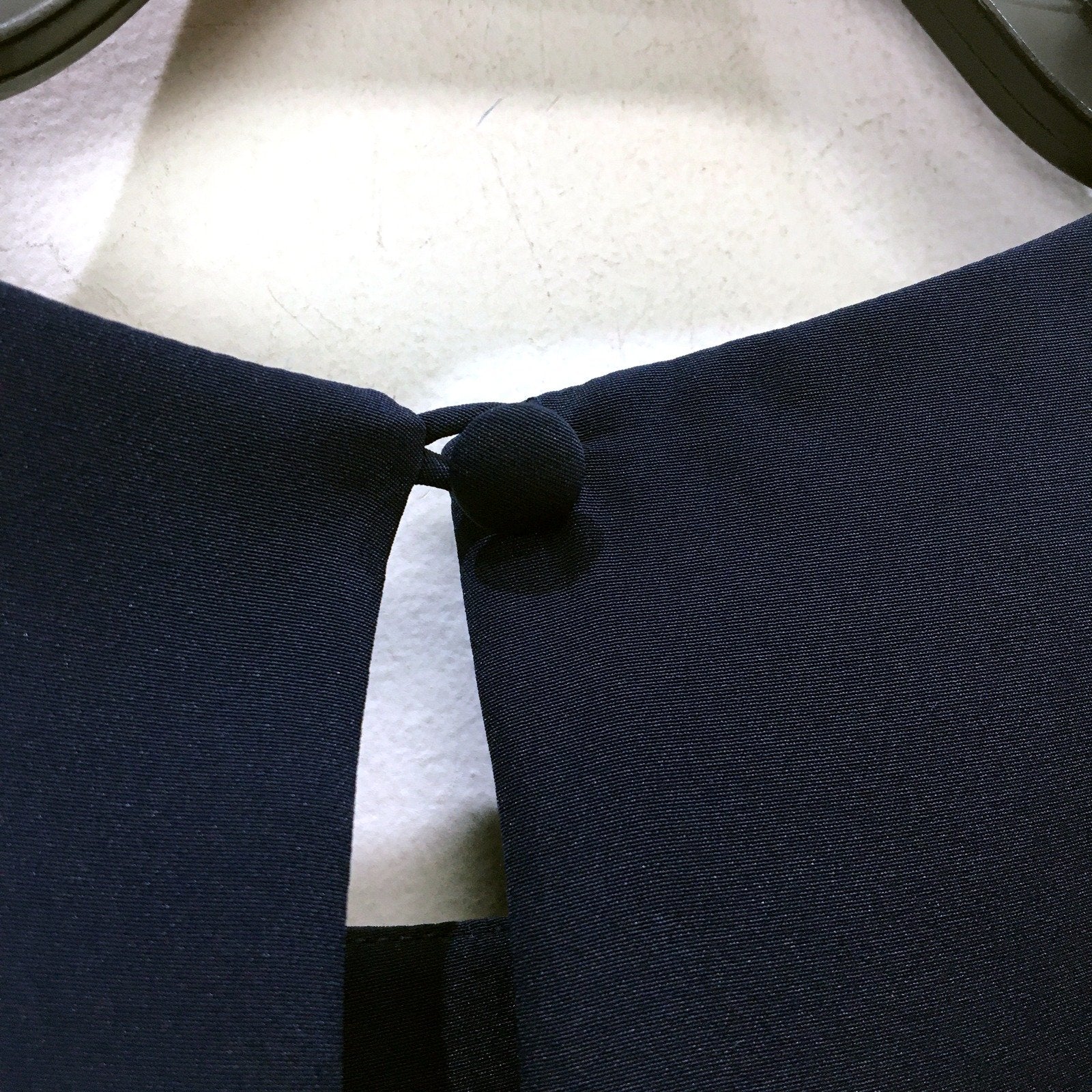 Pelaco Womens Navy Blue Dress Shirt Comfortable Soft Fit Size 12 - Image 4