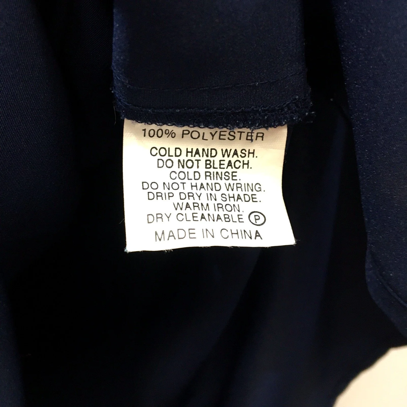 Pelaco Womens Navy Blue Dress Shirt Comfortable Soft Fit Size 12 - Image 6