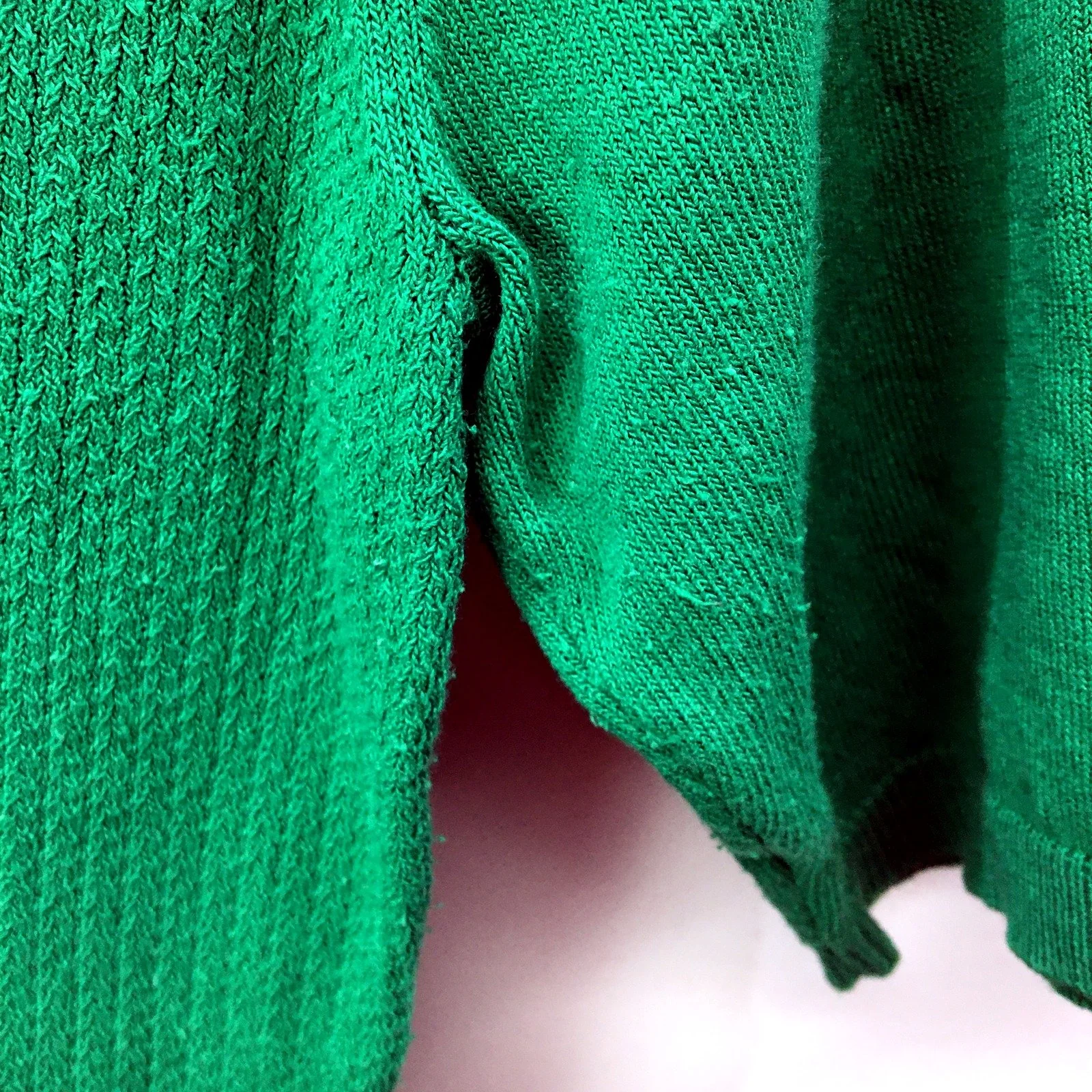 Womens Jacqui-e Pullover Sweater in Soft, Cozy Green for Comfortable XS Fit - Image 5