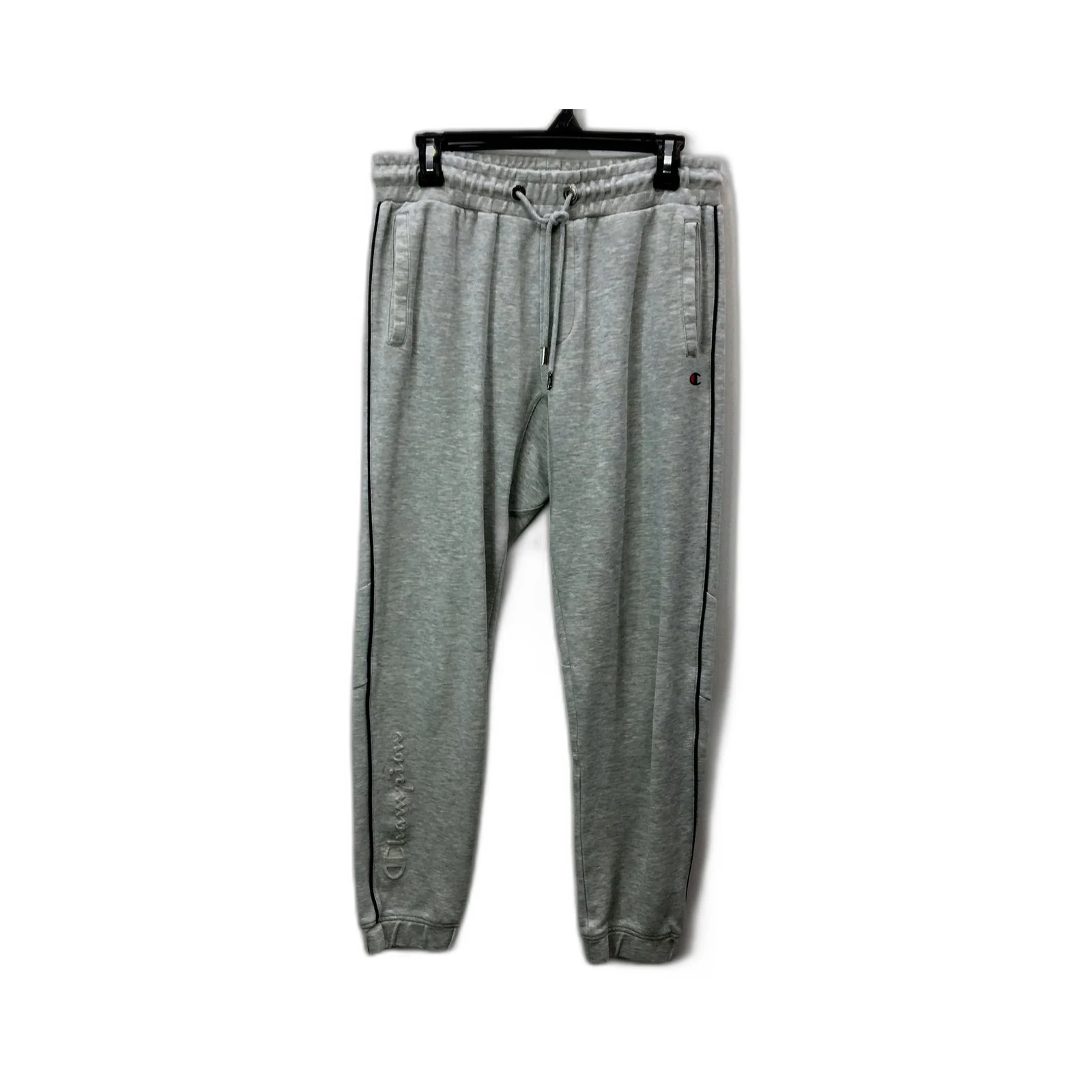 Champion Mens Gray Comfortable Soft Jogger Sweatpants for Small Size - Image 2