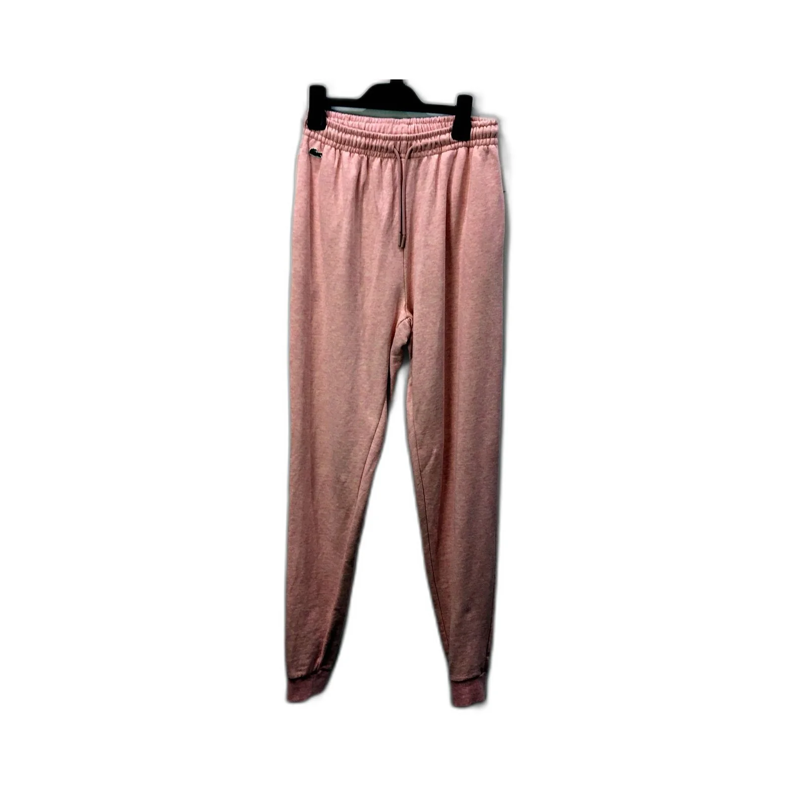 Womens Lacoste Sport Cotton Blend Pink Sweatpants Comfortable Size 32