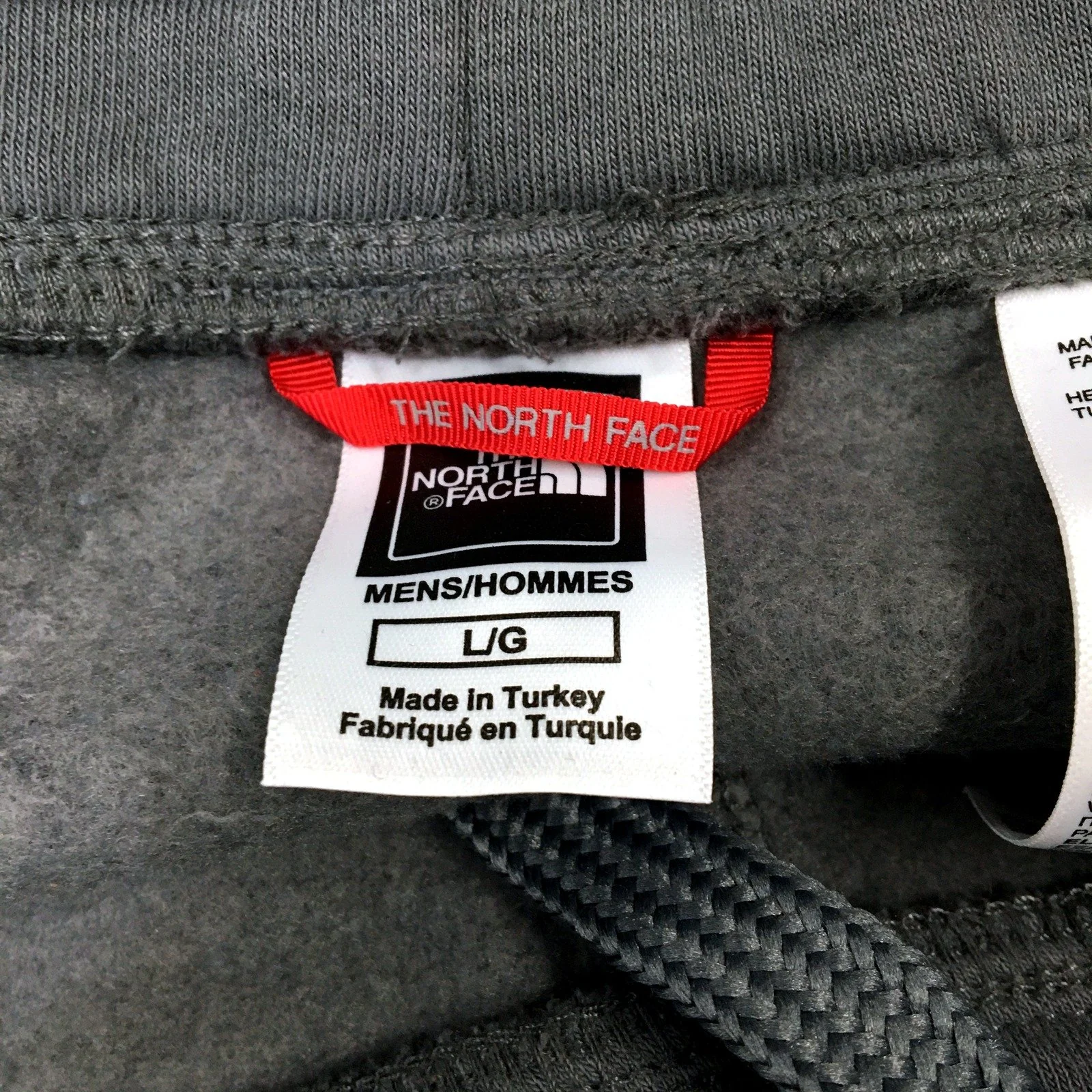 The North Face Mens Relaxed Fit Black Sweatpants - Large Size - Image 4