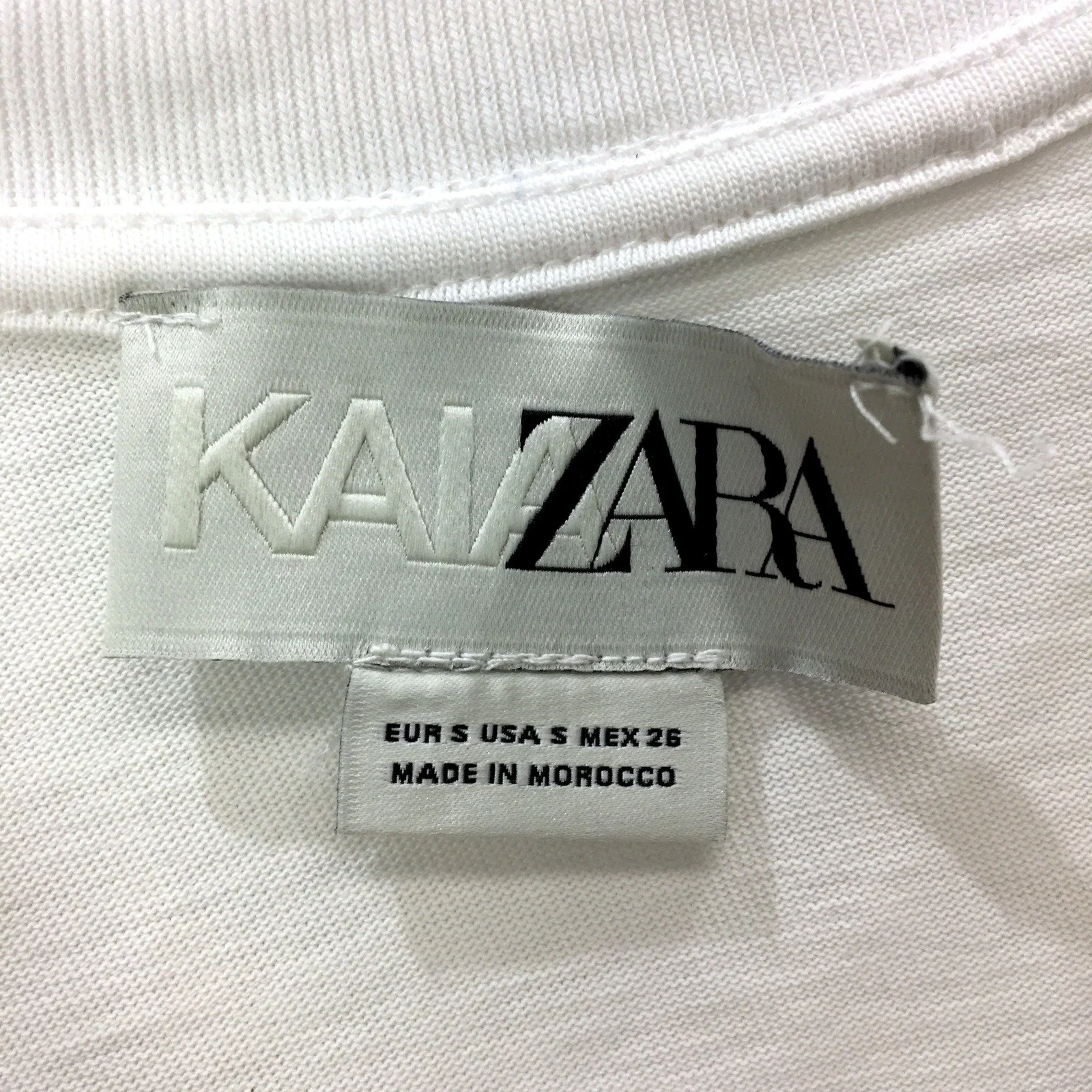 Womens Zara Cropped Sweatshirt - Soft, Comfortable, White, Small - Image 4