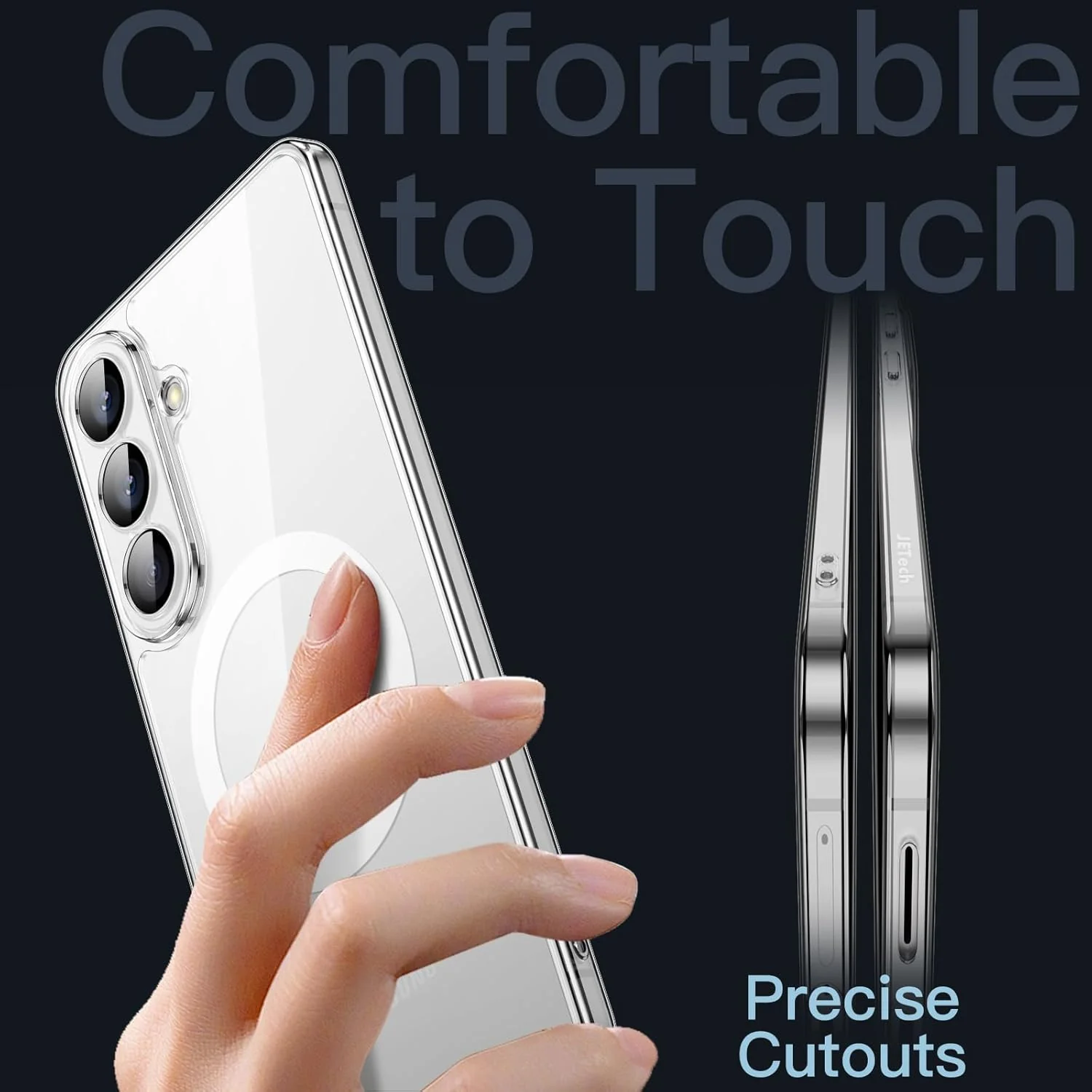 JETech Magnetic Slim Phone Case for Samsung Galaxy S26 Compatible with NEW - Image 4