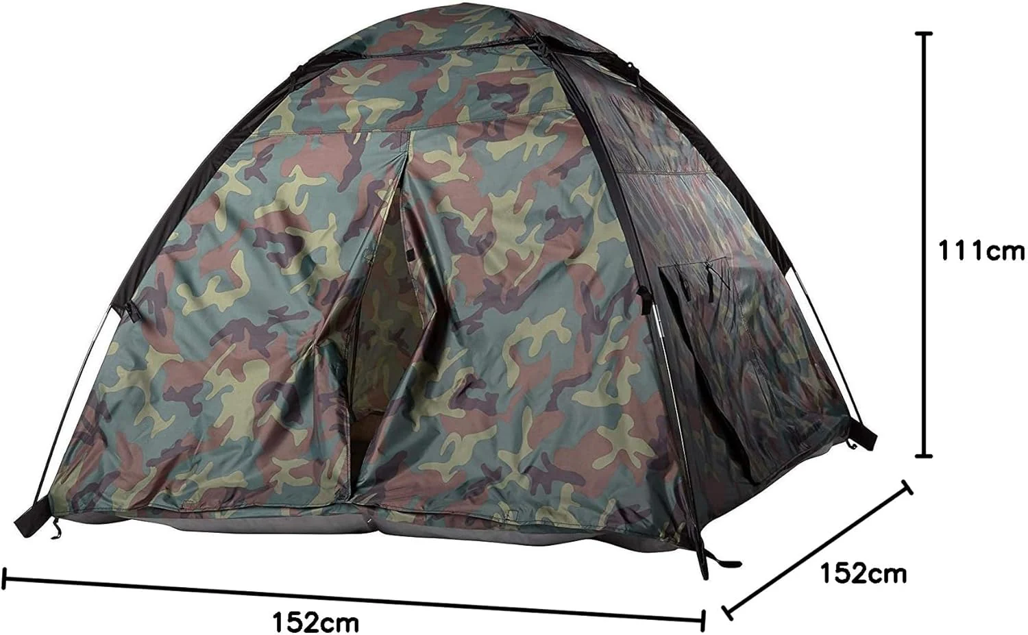 NARMAY Play Tent Camouflage Dome for Kids Indoor Outdoor Fun Size DEMO - Image 9