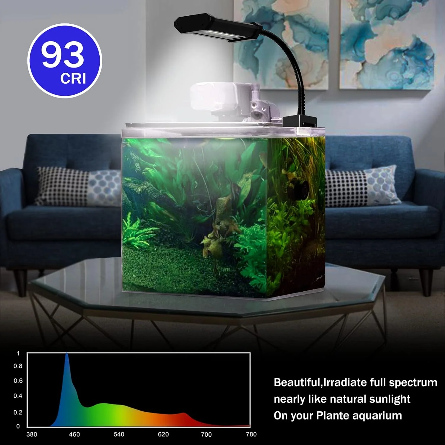 Lominie LED Aquarium Light 2-Channel Manual Timer Dimmer for Freshwater DEMO - Image 2