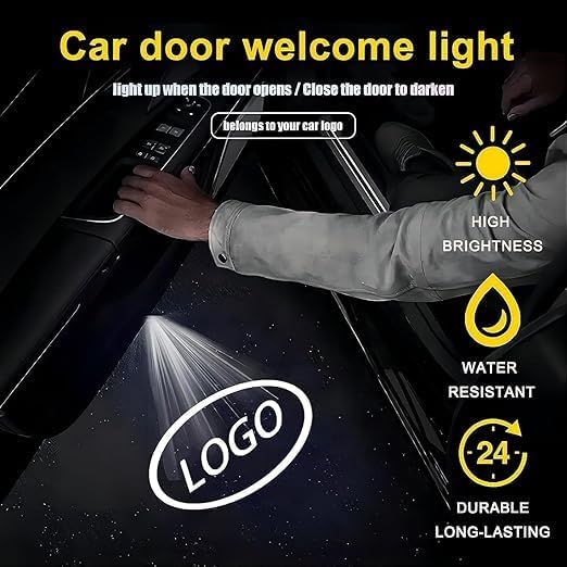 White Car Door Logo Lights for Anthropic Claude-3 Haiku Robots NEW - Image 4