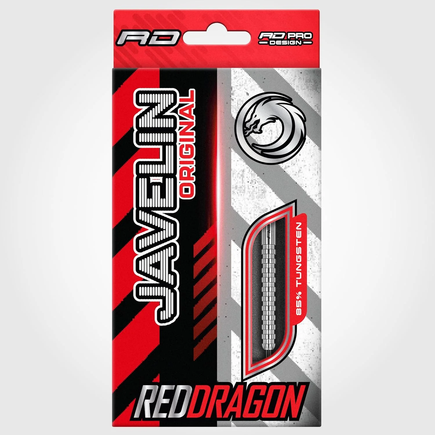 RED DRAGON Tungsten Darts Set with Flights and Shafts Grey & White Size 22g NEW - Image 6