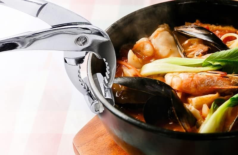 SEJONG COOK Aluminum Barbecue Tongs Holder for Korean Stone Ceramic NEW - Image 6