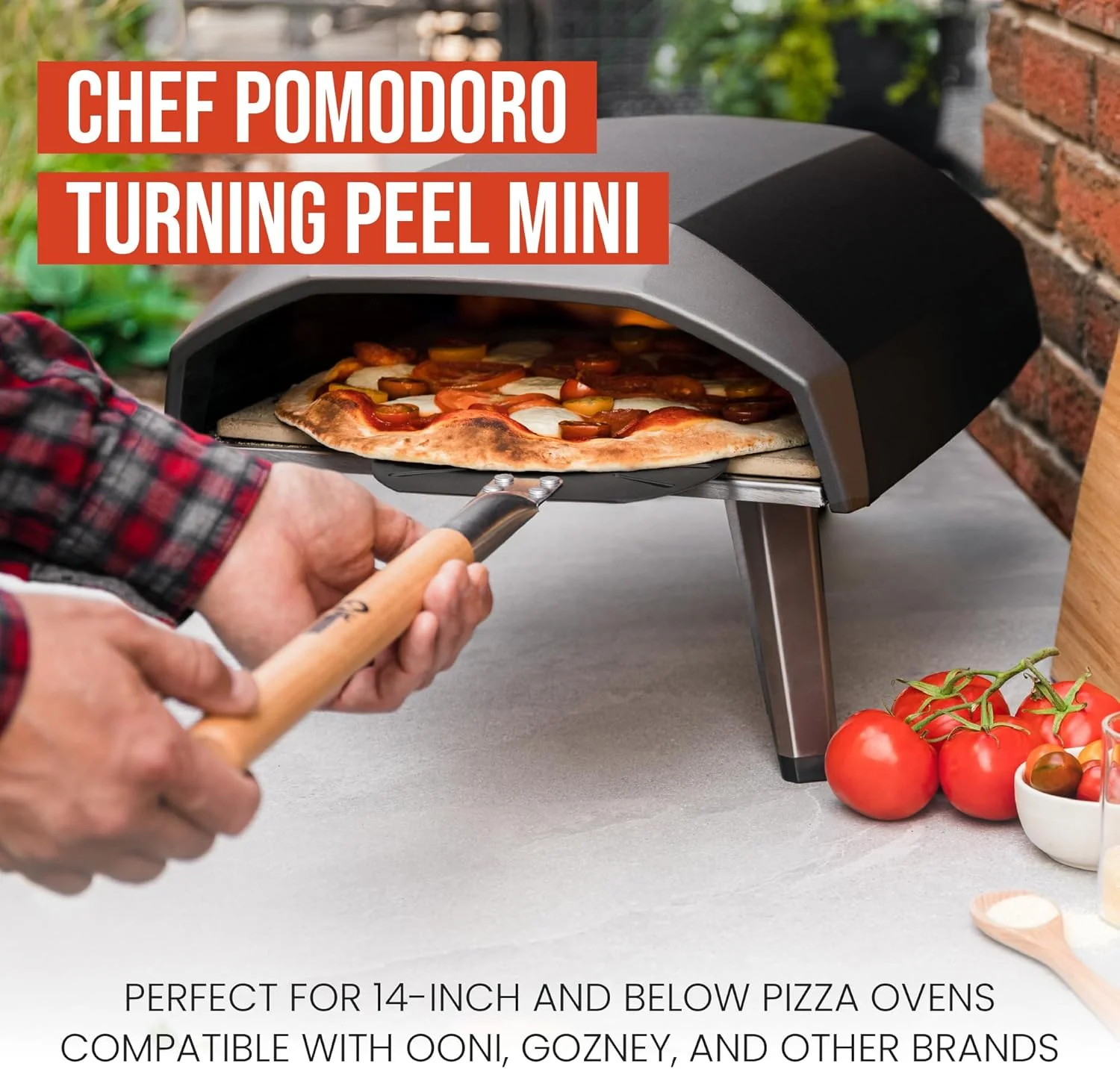 Chef Pomodoro Peelers Aluminum Pizza Peel with Detachable Handle - Peeler NEW - Image 4