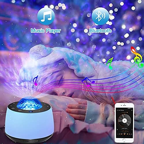 GSmade Decorative Lighting Projector with Night Light Moon and Nebula Effect NEW - Image 5