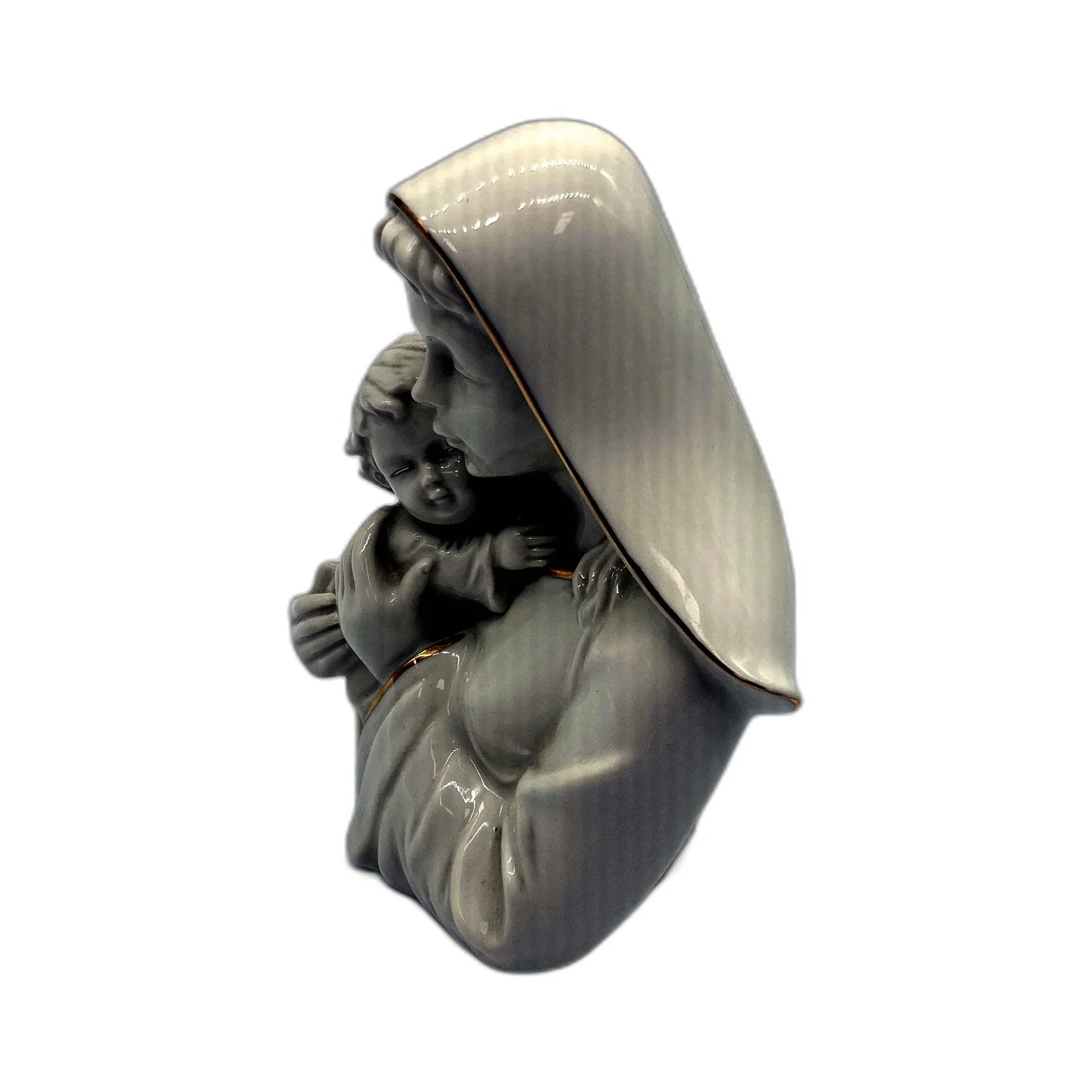 Mikasa Porcelain Madonna/Child Figure Madonna and Child Holiday Figurine - Image 6