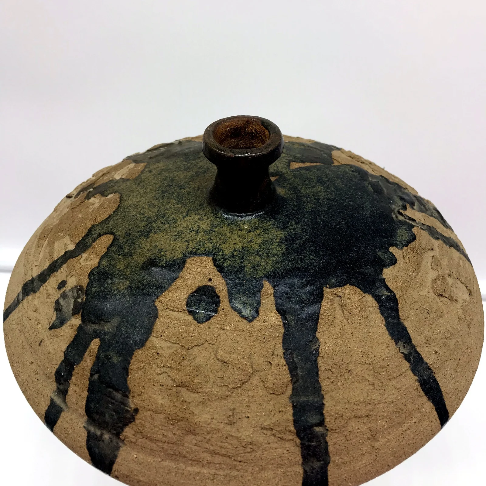 Molony Signed Handmade Vase 37cm Decorative Stoneware Handcrafted Pottery - Image 2