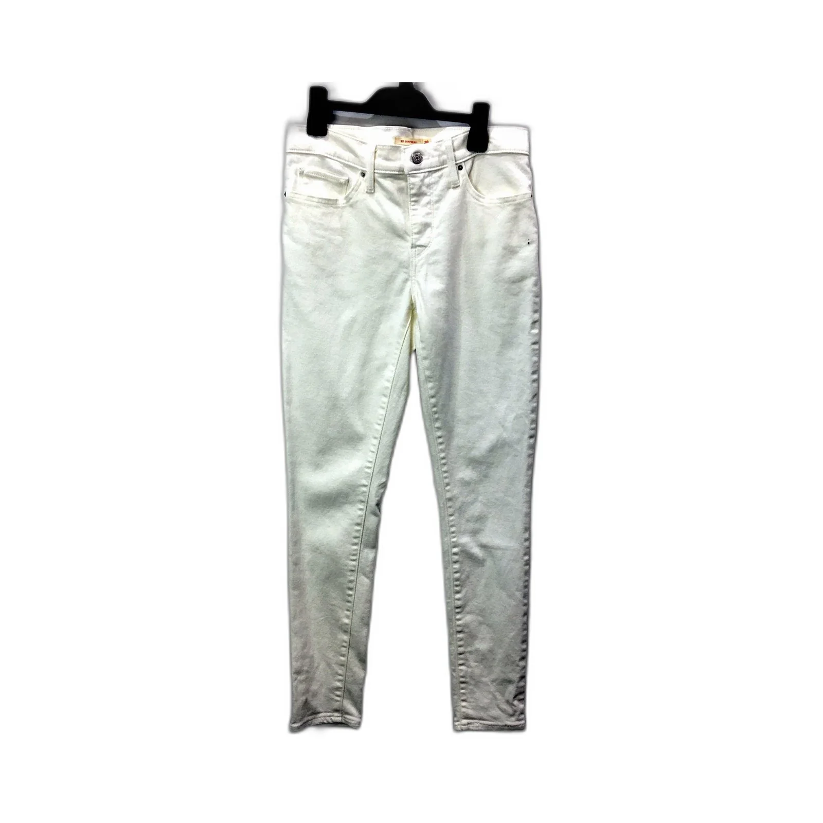 Levi's Mens 311 Shaping Skinny Jeans in White - Size 28