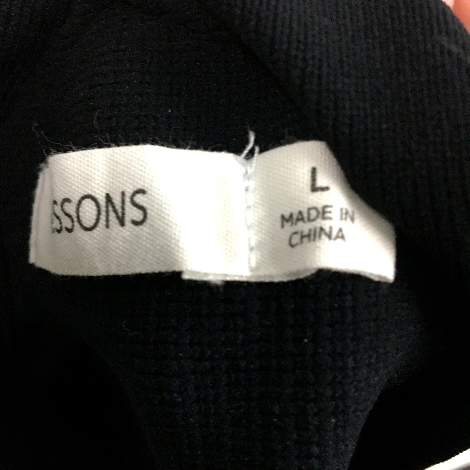 Glassons Womens Pullover Vest Tank Top Sleeveless Crossover Black Size L - Image 5
