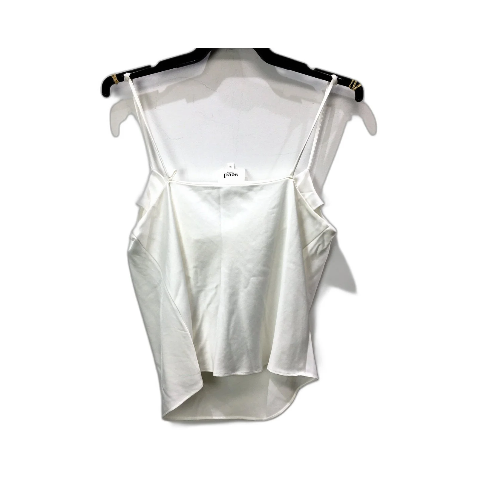 Seed Heritage Womens White Camisole Top - Size 10 NEW - Image 2