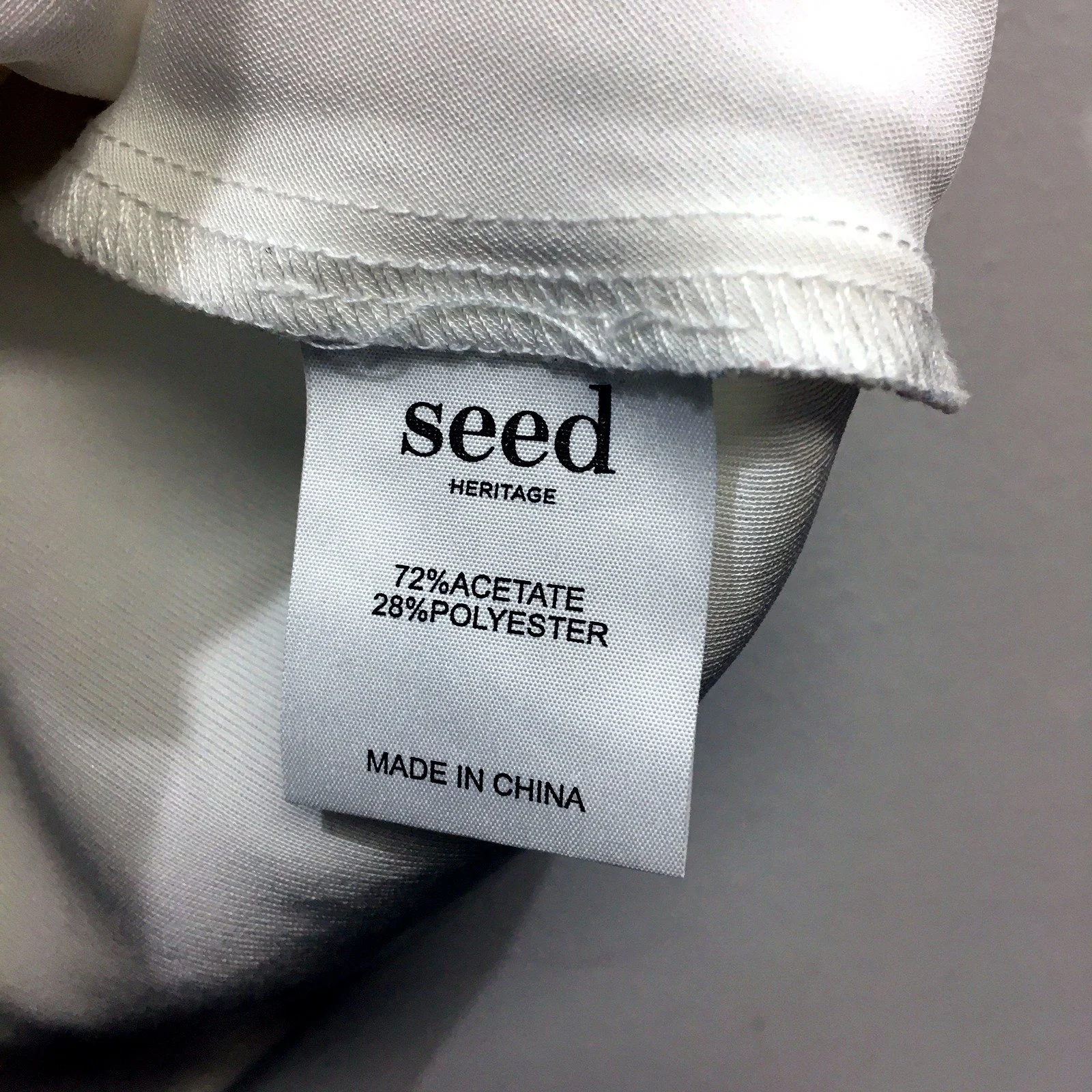 Seed Heritage Womens White Camisole Top - Size 10 NEW - Image 4