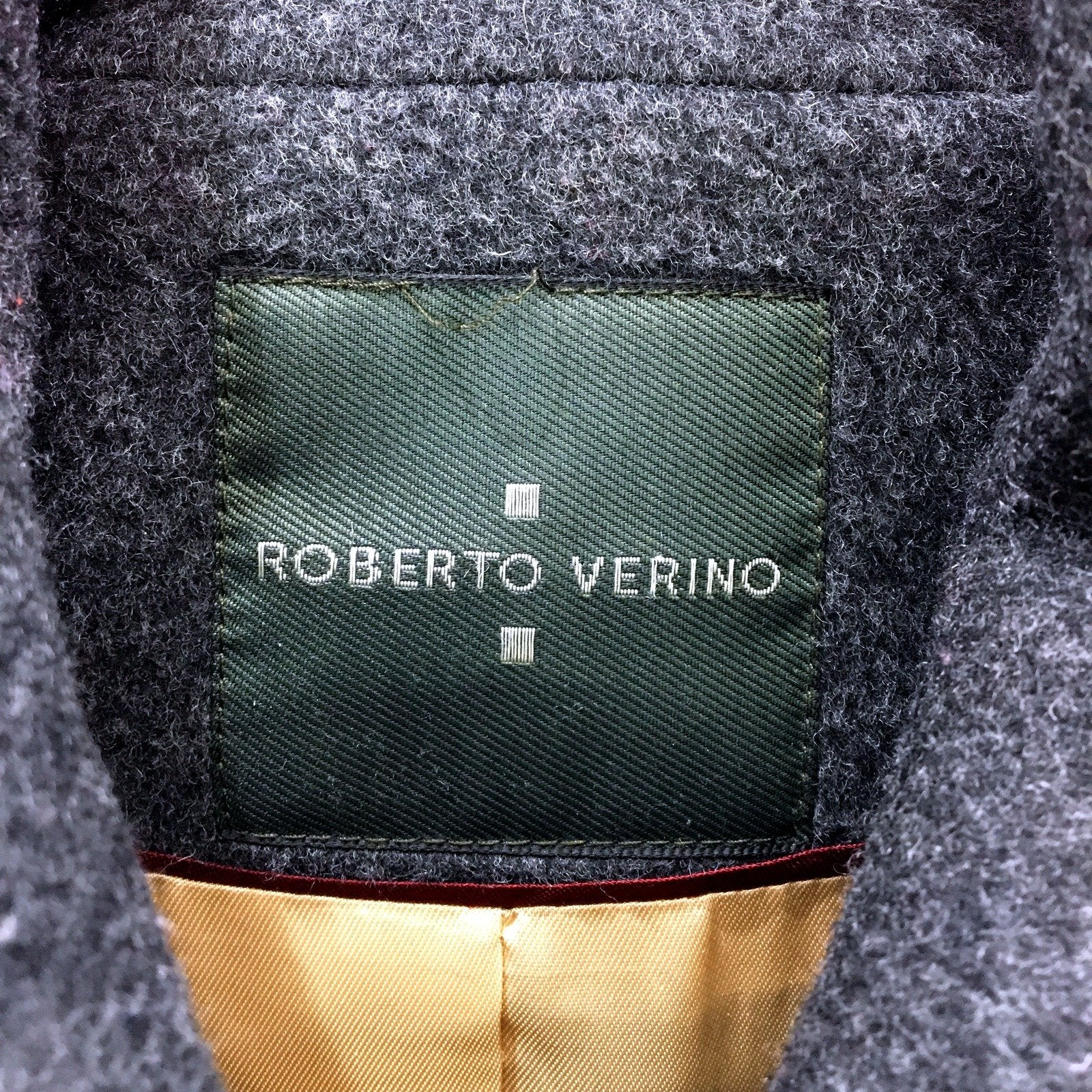 Roberto Verino Womens Black Wool Coat - Warm & Comfortable Size 12 - Image 4