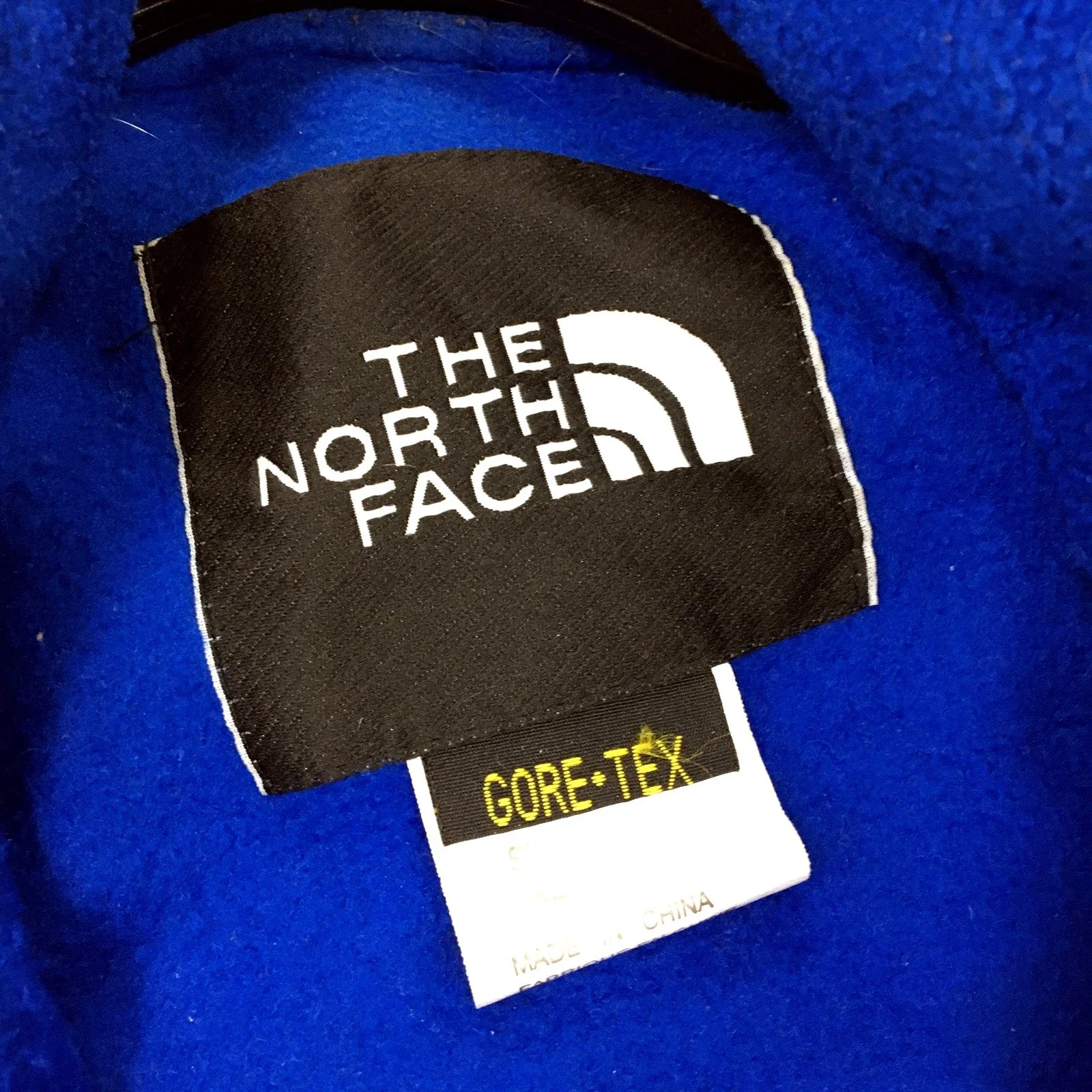 The North Face Mens Pullover Jacket Waterproof Gore-Tex Blue Black Size XL - Image 3