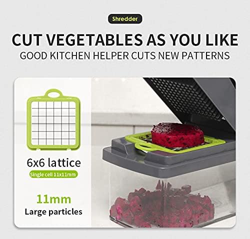 Kitchen Ideas 15-in-1 Professional Food Chopper Multifunction Vegetable NEW - Image 4