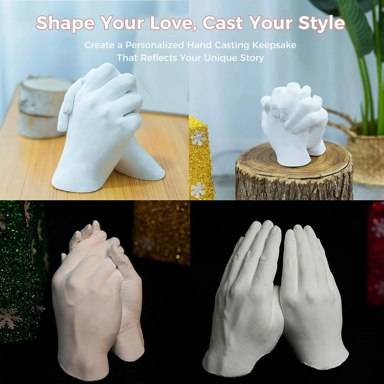 PhosElpida Keepsake DIY Plaster Statue Cast Kit Wedding Casting & Printing NEW - Image 5