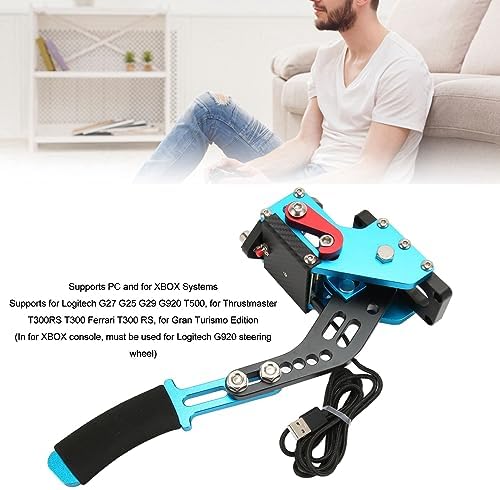 Dpofirs 2-in-1 Controllers & Gamepads USB Progressive Handbrake Game NEW - Image 2