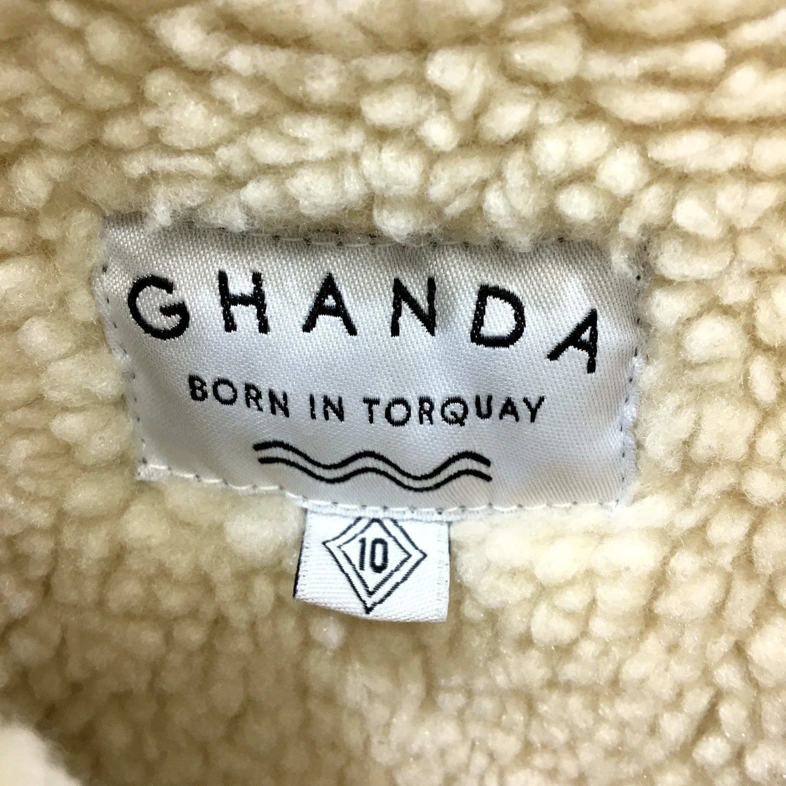 Ghanda Womens Corduroy Jacket with Faux Fur Collar in Pink, Size 10 - Image 3