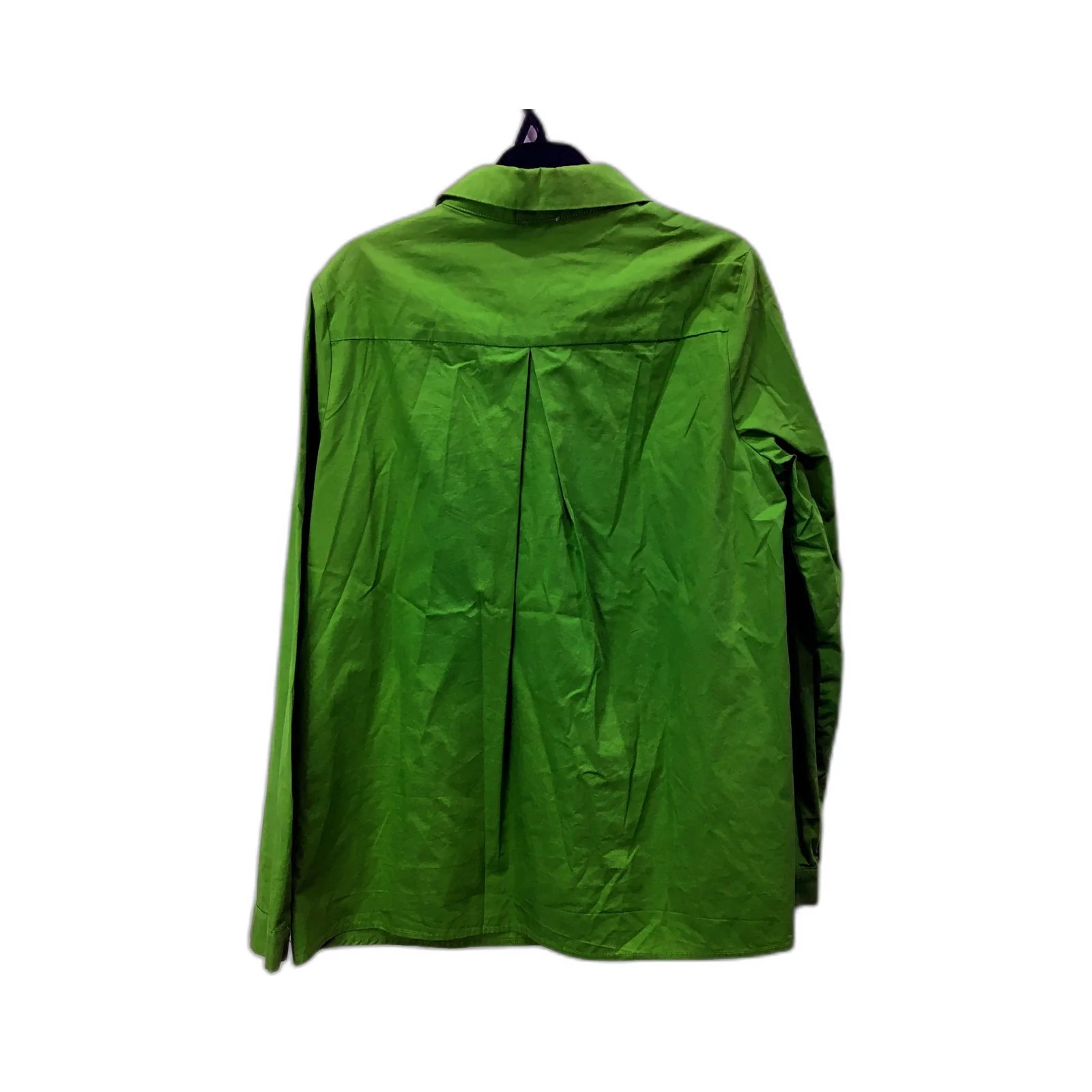 Princess Polly Womens Long-Sleeve Shirt Green Lightweight Comfortable Size 6 - Image 2