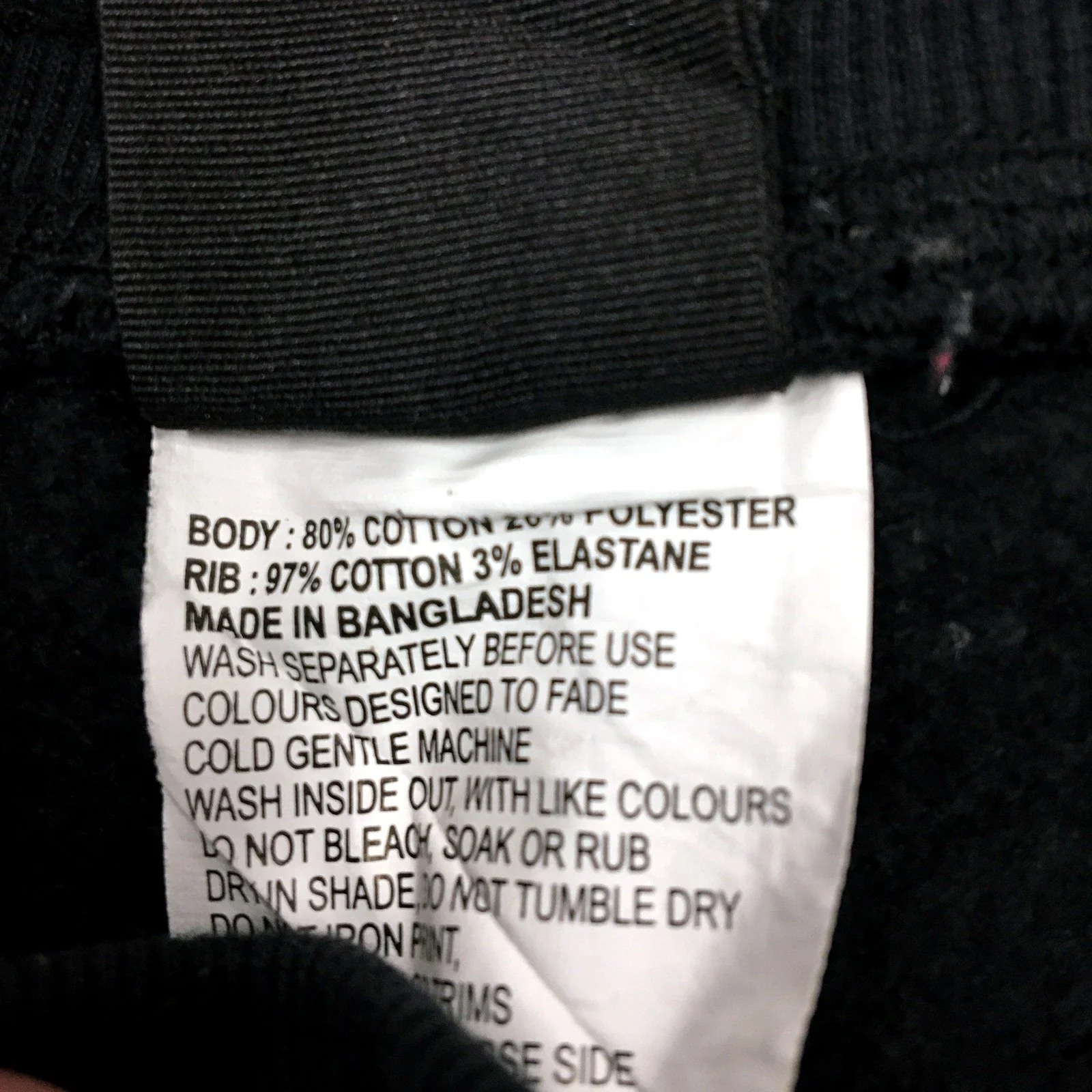 Bauhaus Womens Comfortable Cotton Blend Black Sweatpants - Size 12 - Image 3