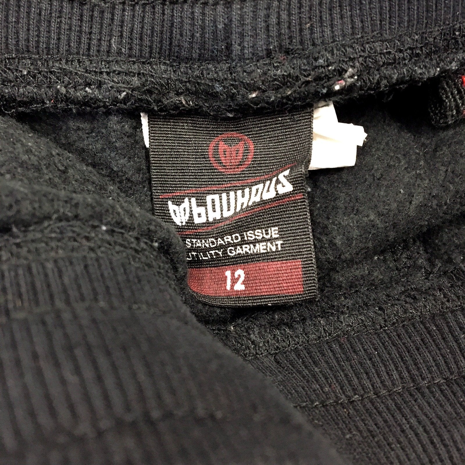 Bauhaus Womens Comfortable Cotton Blend Black Sweatpants - Size 12 - Image 4