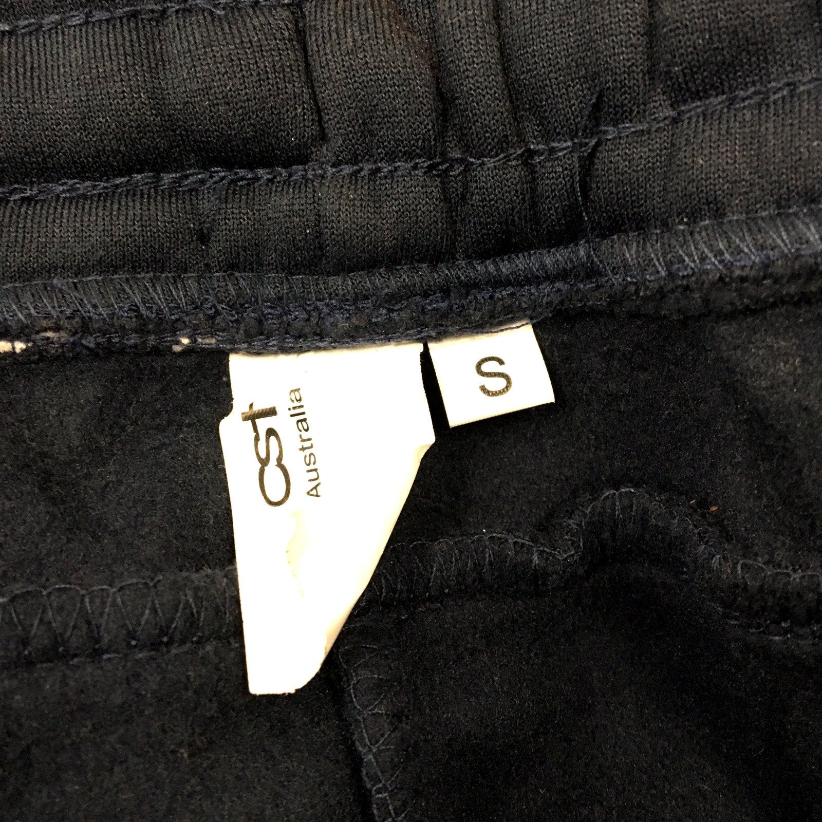 Tommy Hilfiger Mens Sweatpants Navy Blue Drawstring Pockets Comfortable Size S - Image 3