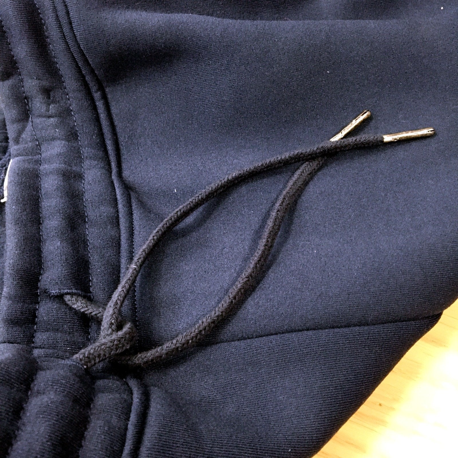 Tommy Hilfiger Mens Sweatpants Navy Blue Drawstring Pockets Comfortable Size S - Image 4